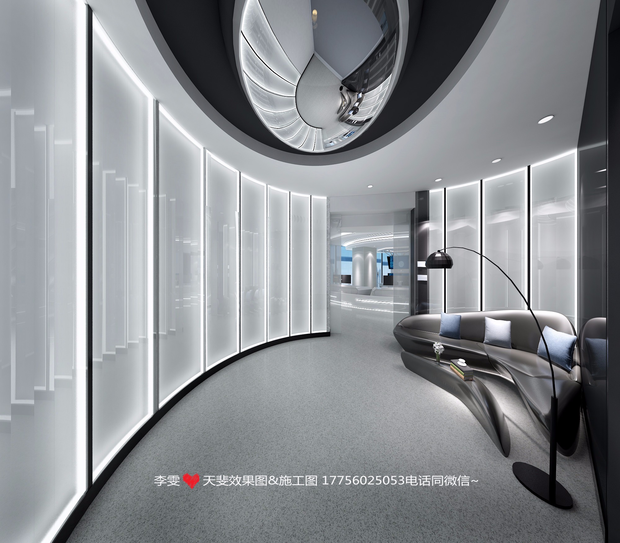 科技公司 - 效果图交流区-建e室内设计网