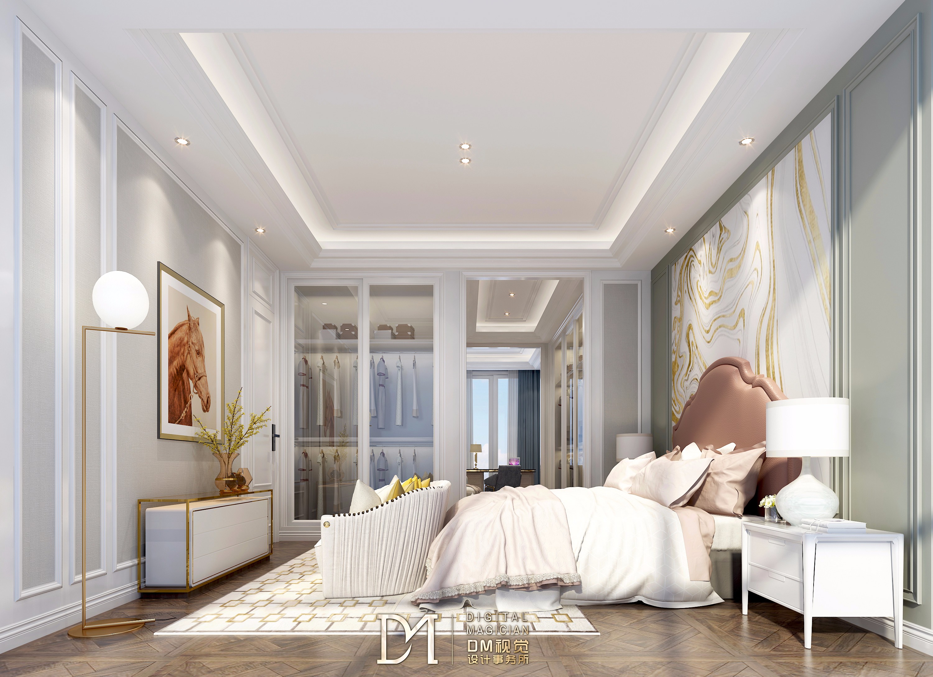 「dm」作品分享|家装篇·后现代轻奢风