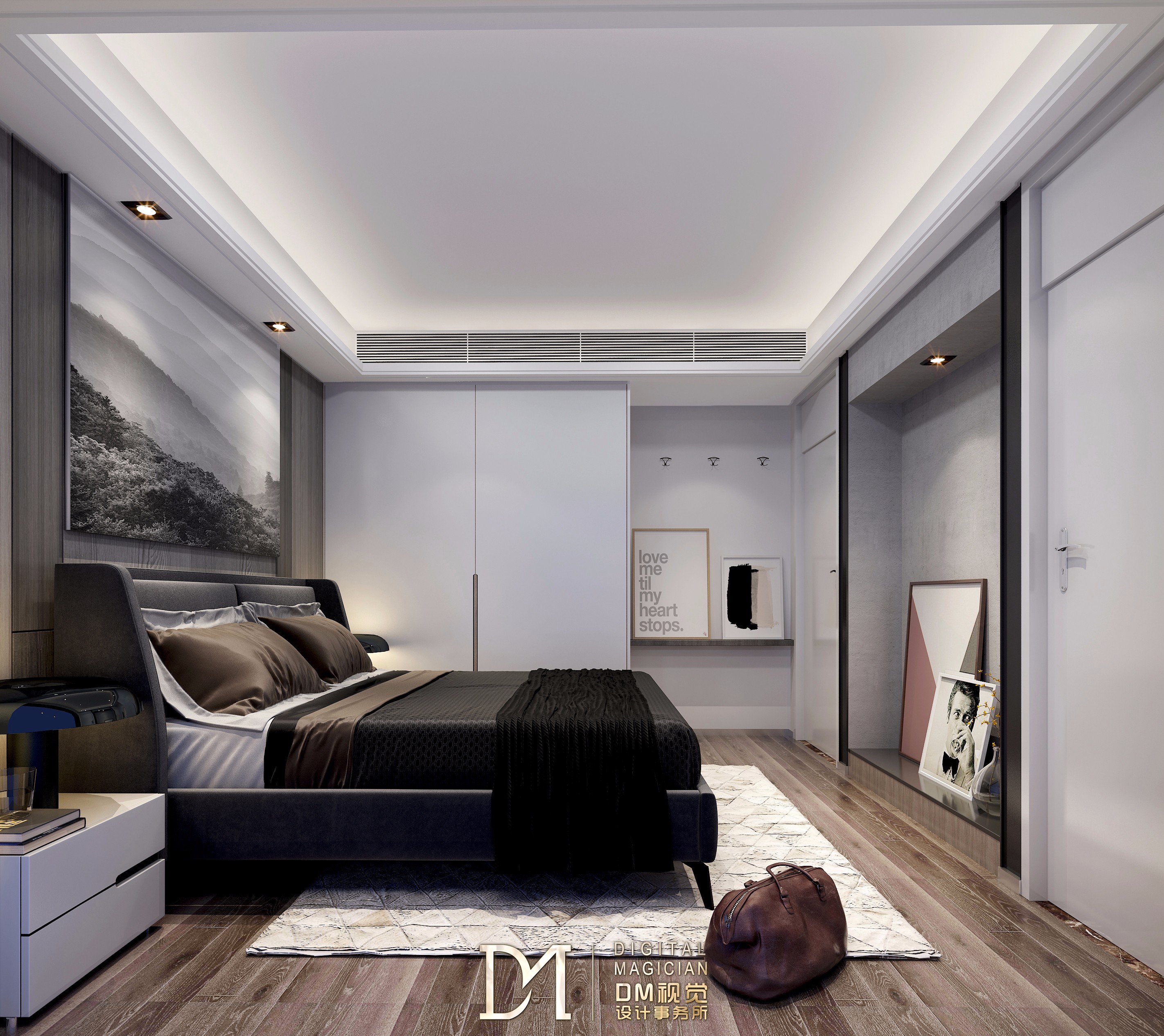 「dm」作品分享|家装篇·后现代轻奢风