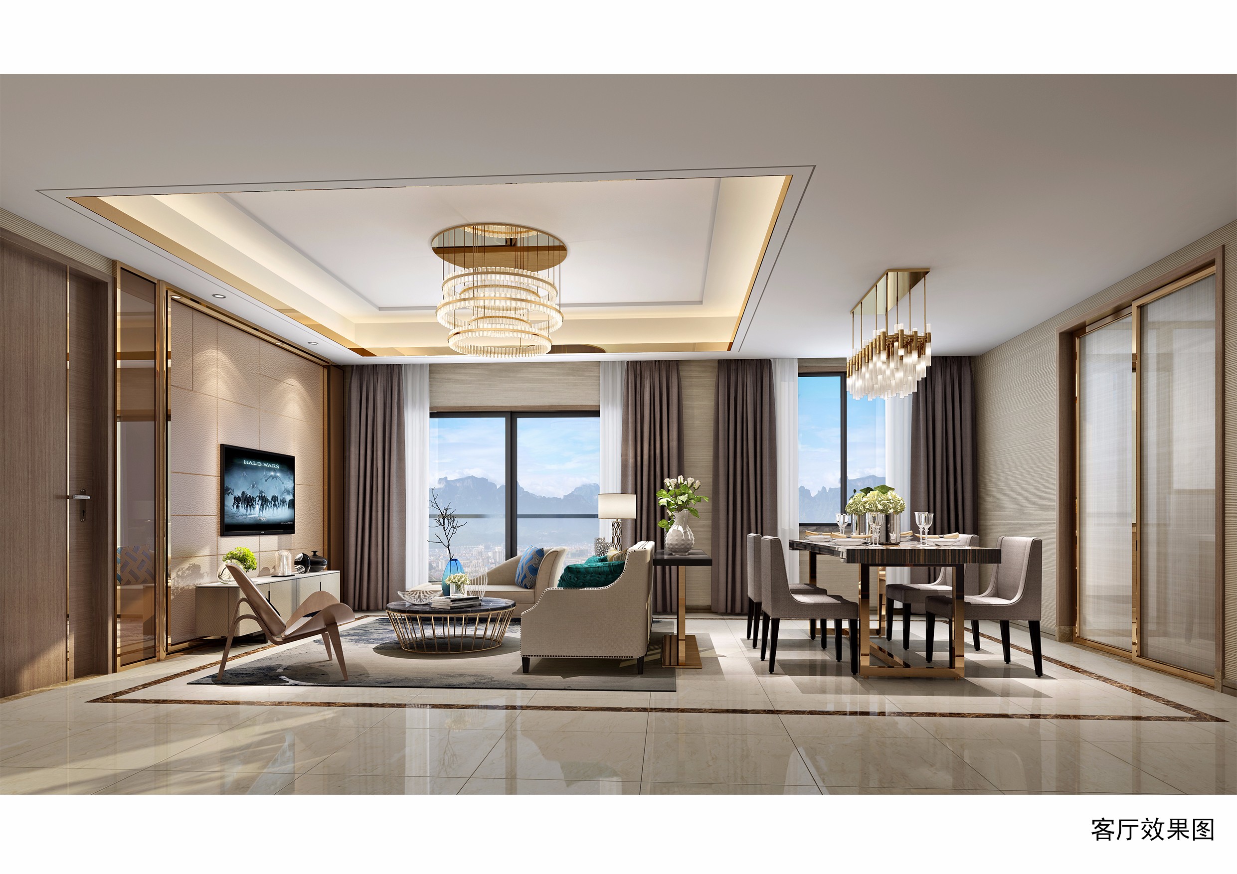 天悦样板房 - 效果图交流区-建e室内设计网