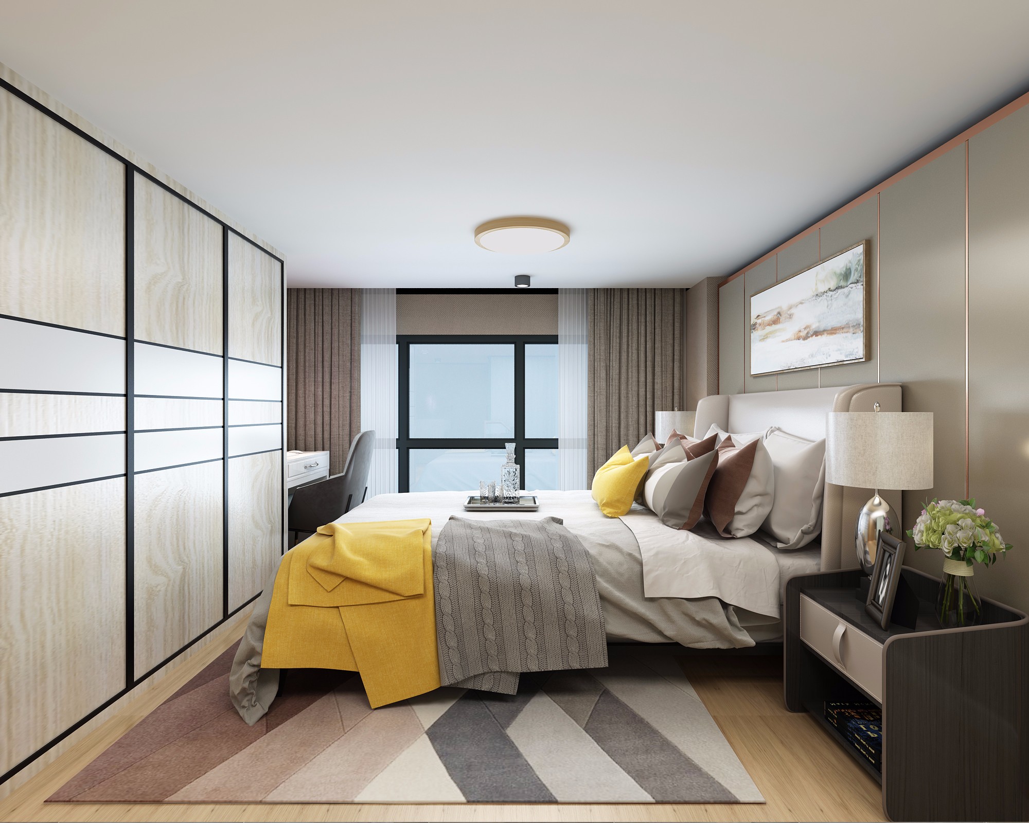 一套现代小公寓