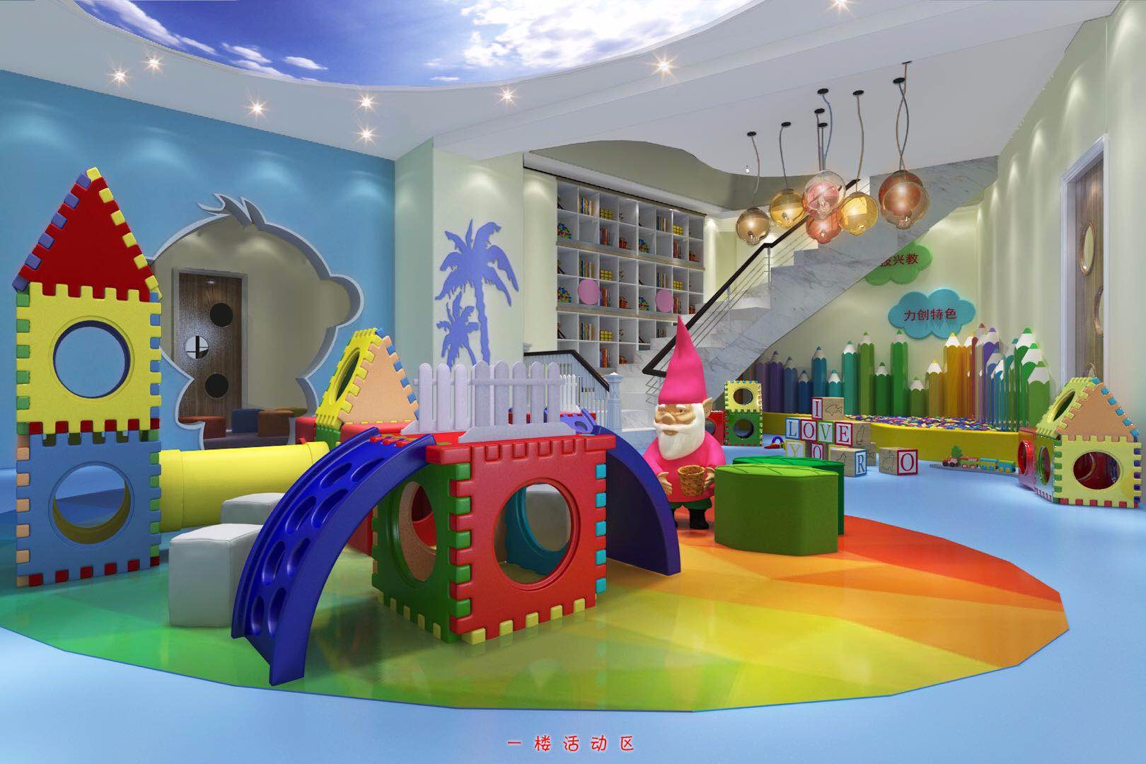 早教中心 - 效果图交流区-建e室内设计网