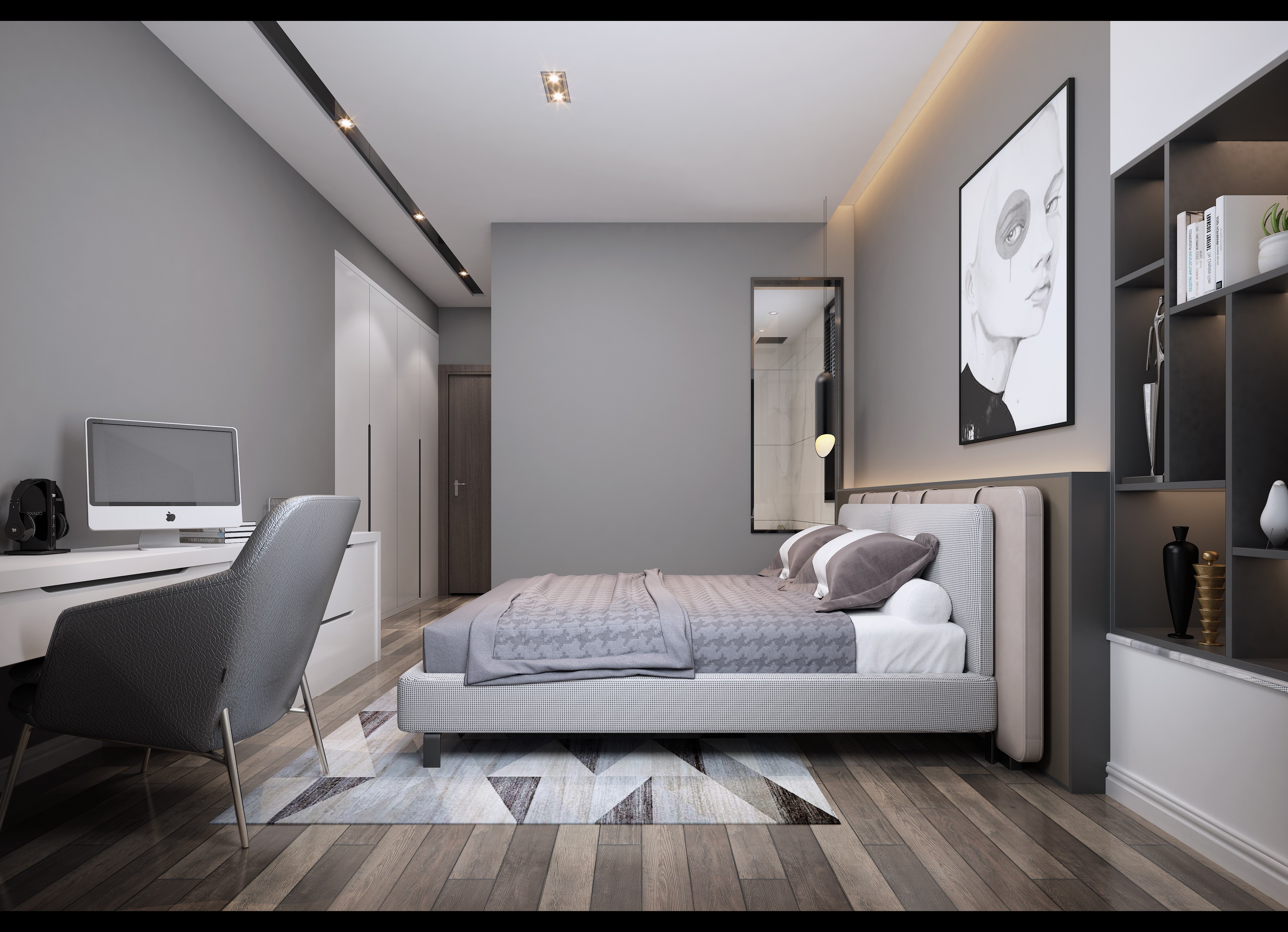 现代住宅 - 效果图交流区-建e室内设计网