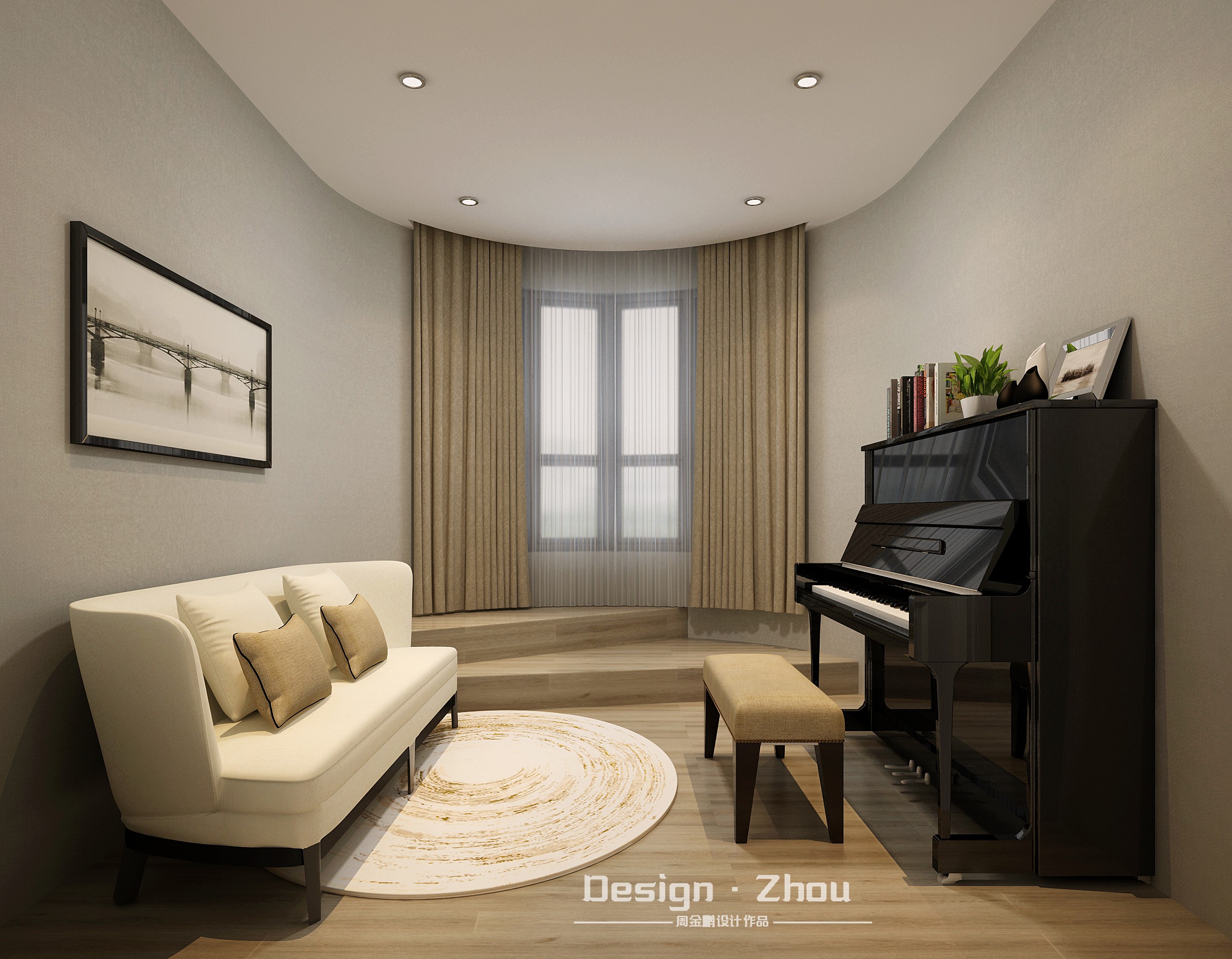 水榭花都c公馆设计方案 - 效果图交流区-建e室内设计网