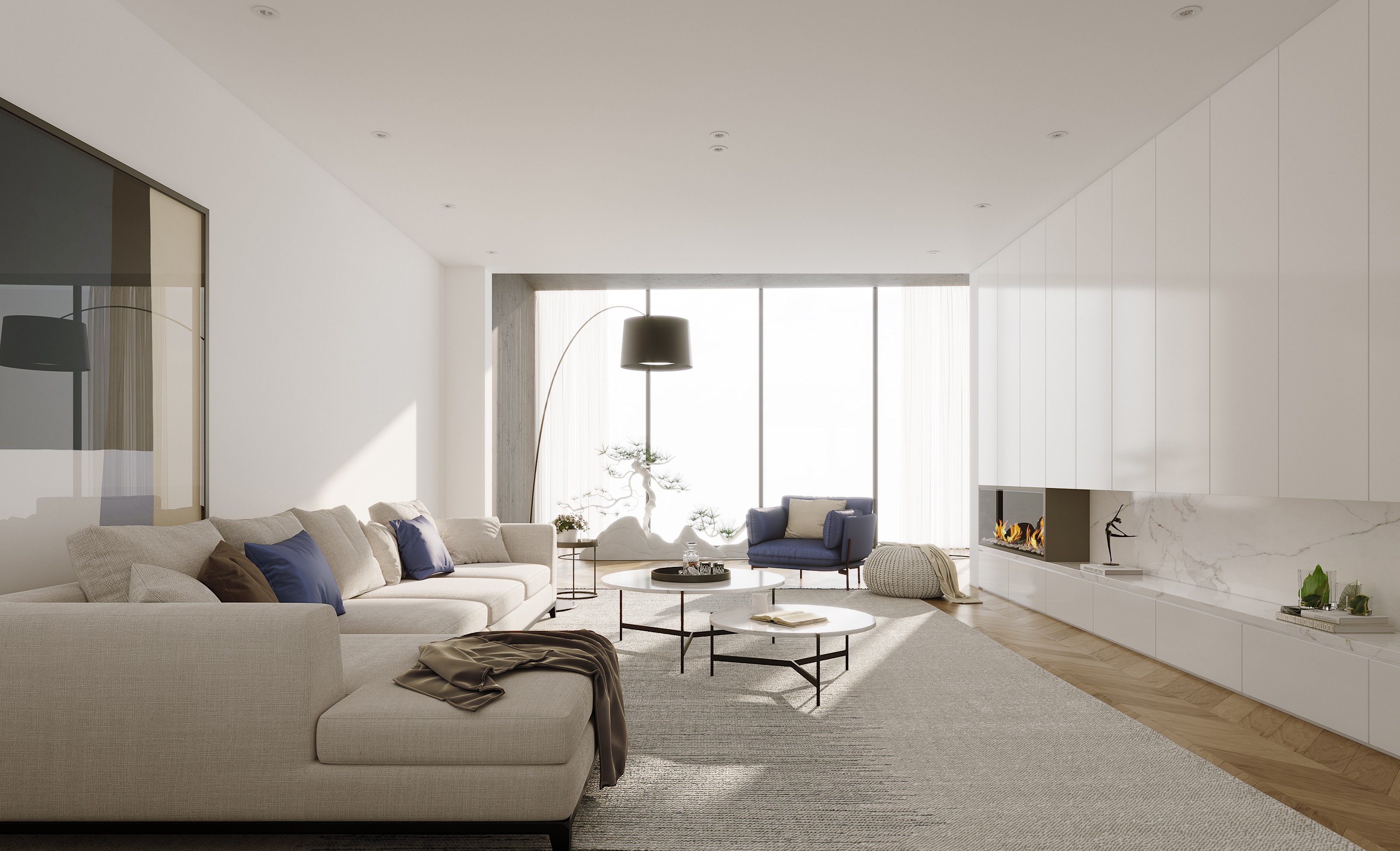 现代住宅空间表现