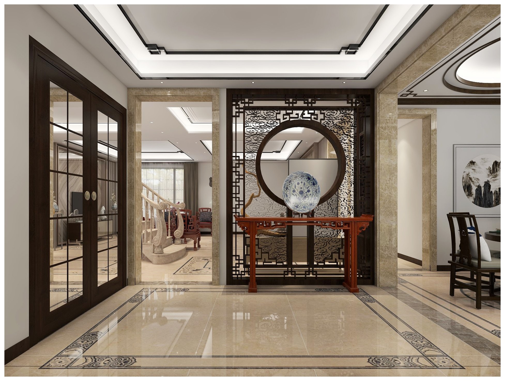 戴村自建别墅 - 效果图交流区-建e室内设计网