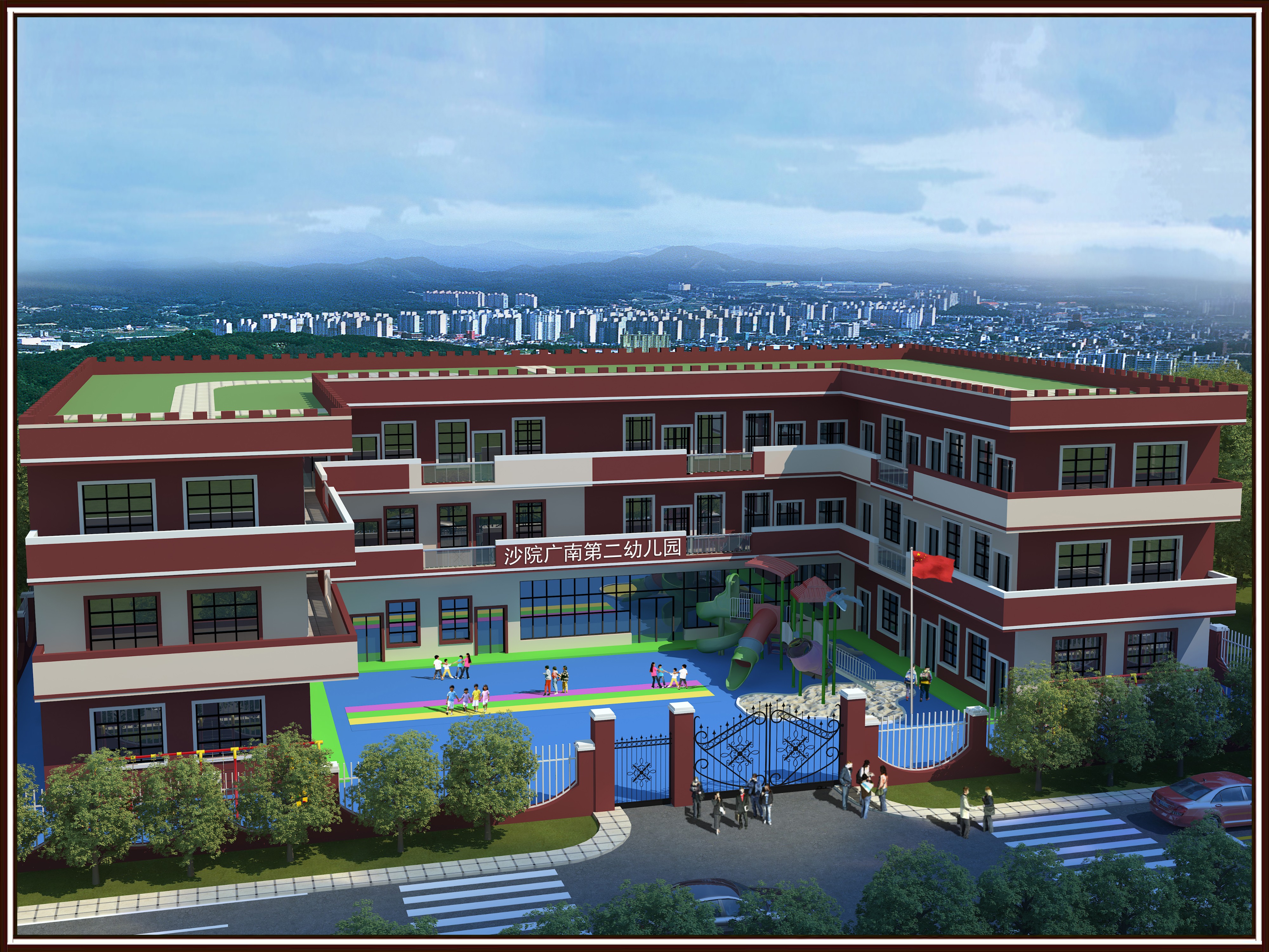公立幼儿园 - 效果图交流区-建e室内设计网