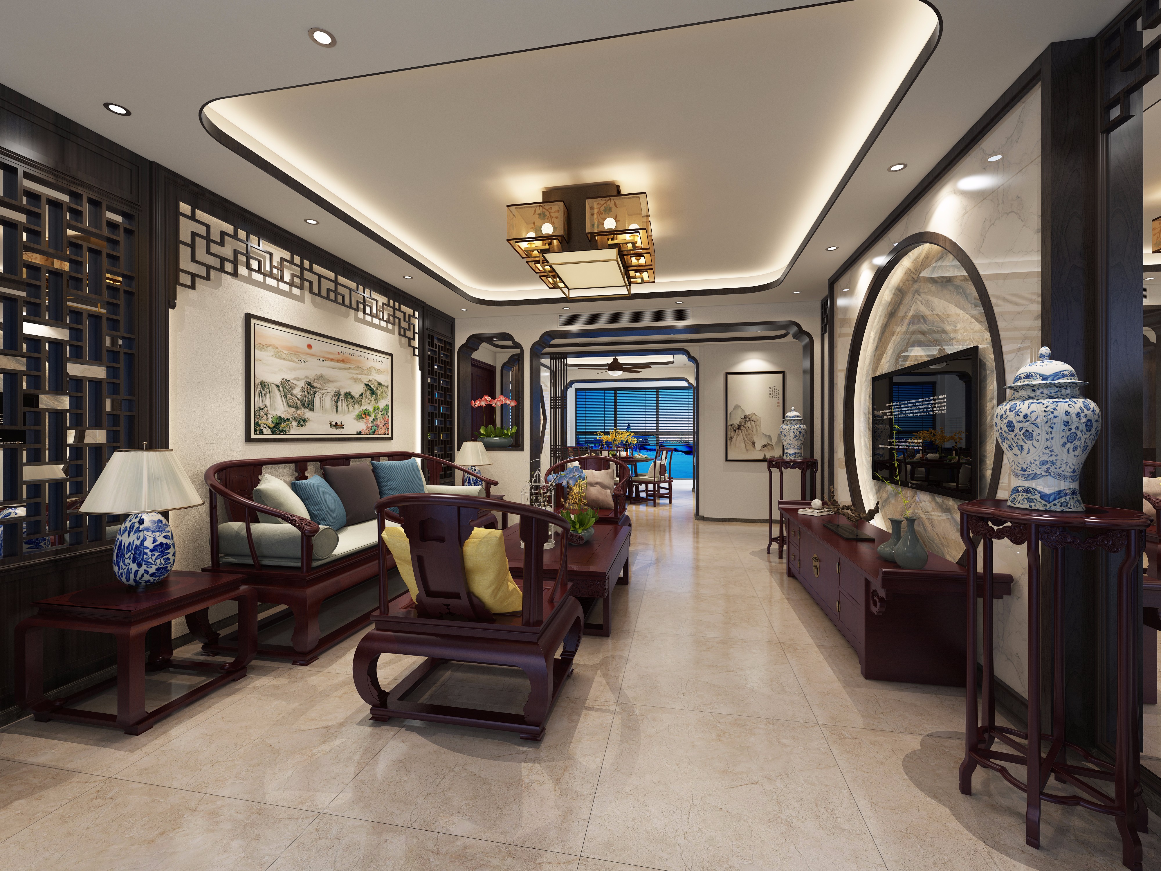 北玄中式 - 效果图交流区-建e室内设计网