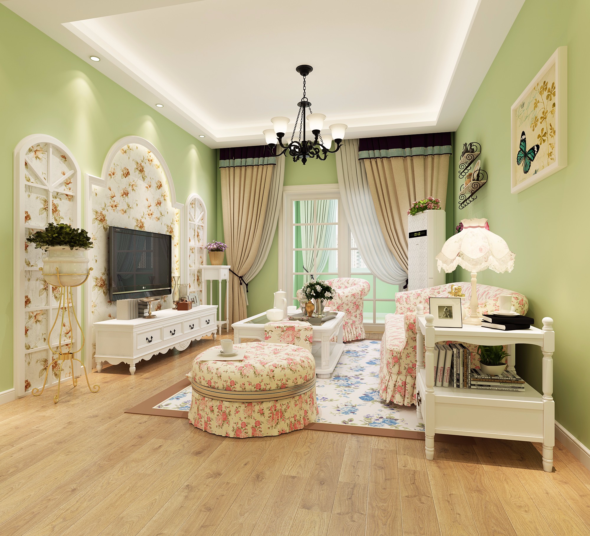 【星夜】田园系列 - 效果图交流区-建e室内设计网