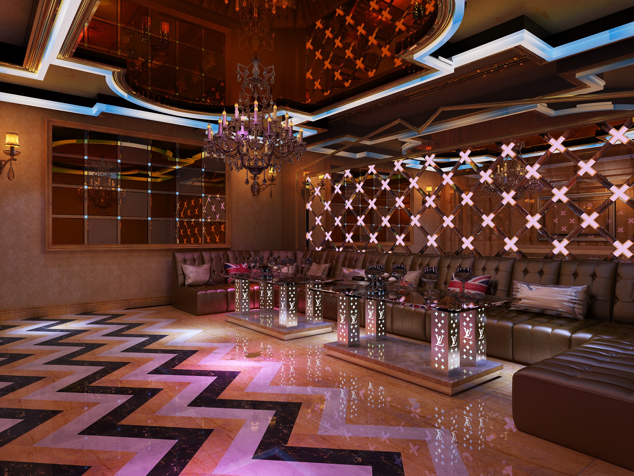 ktv静态大图 - 效果图交流区-建e室内设计网