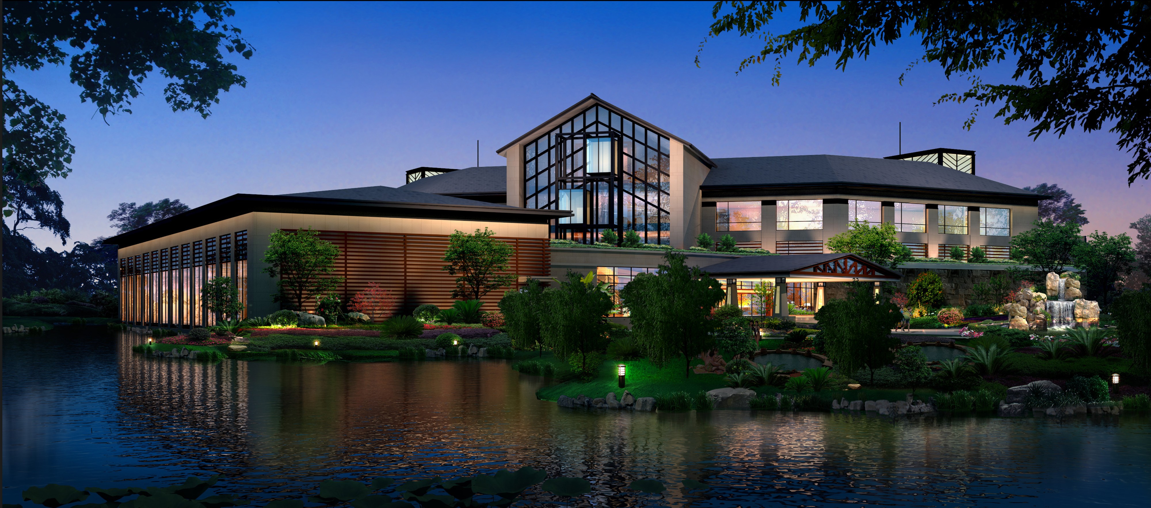 室外作品赏析 - 效果图交流区-建e室内设计网