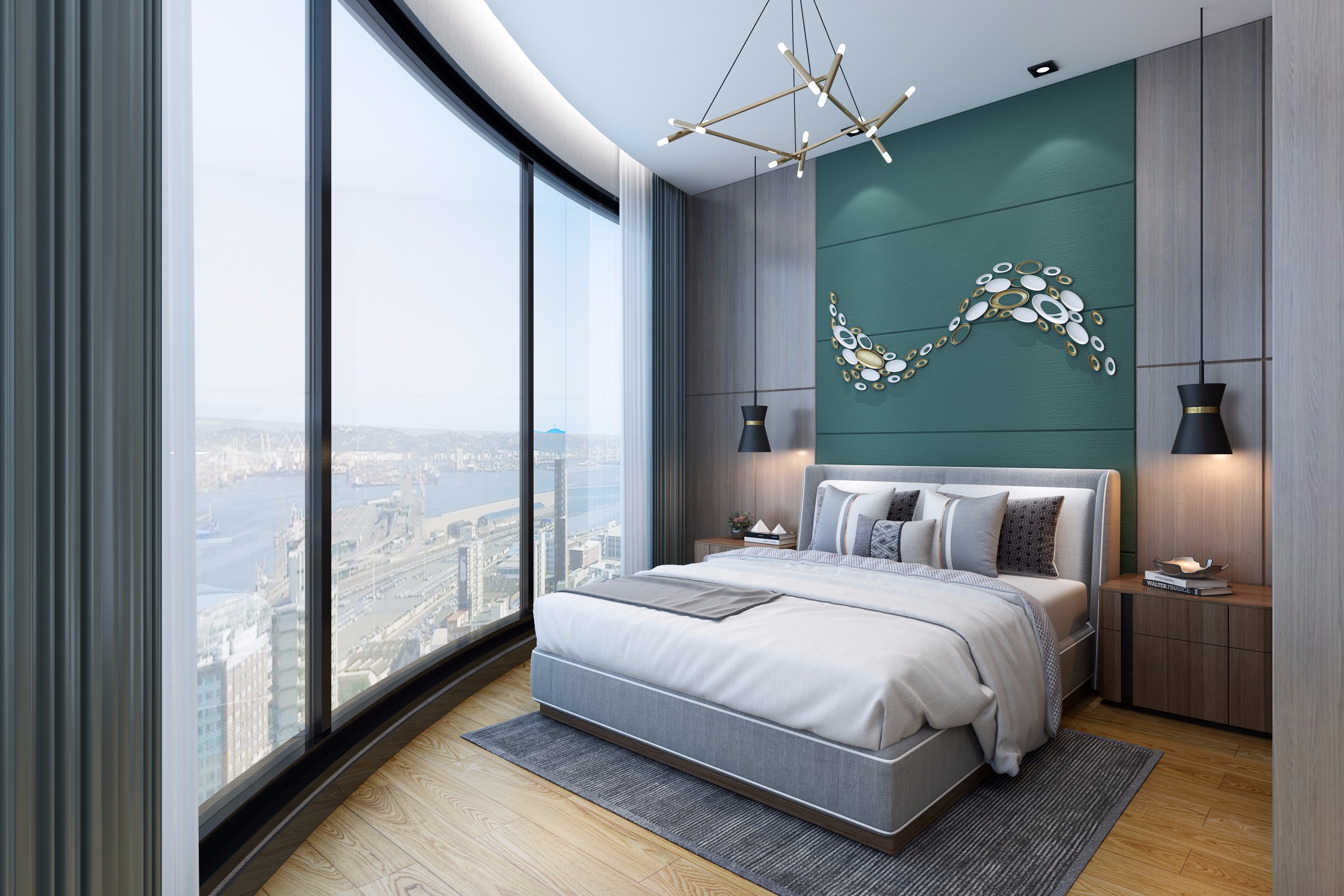 一九九二效果图-家装公寓 - 效果图交流区-建e室内设计网