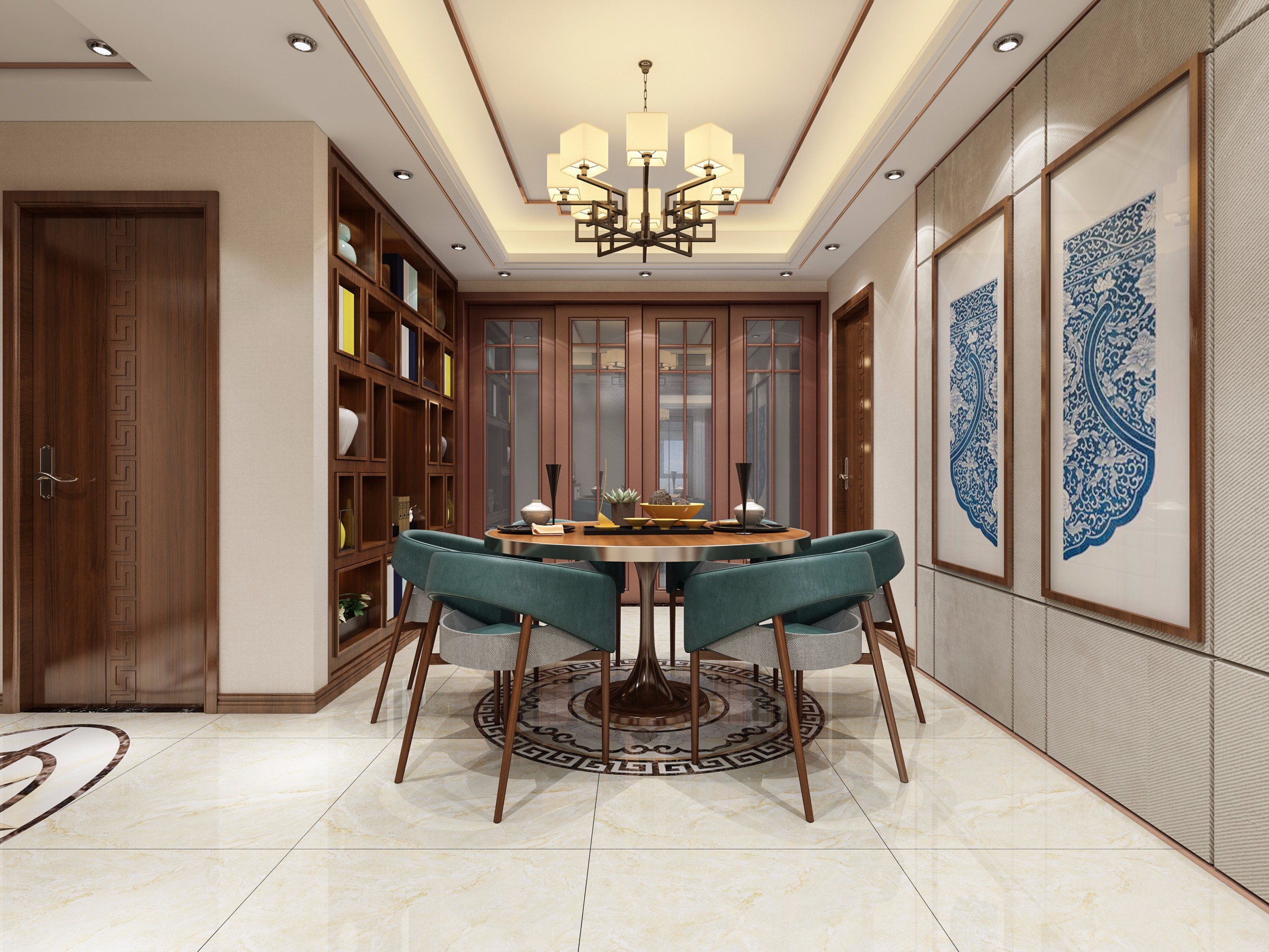 1992效果图--新中式风格