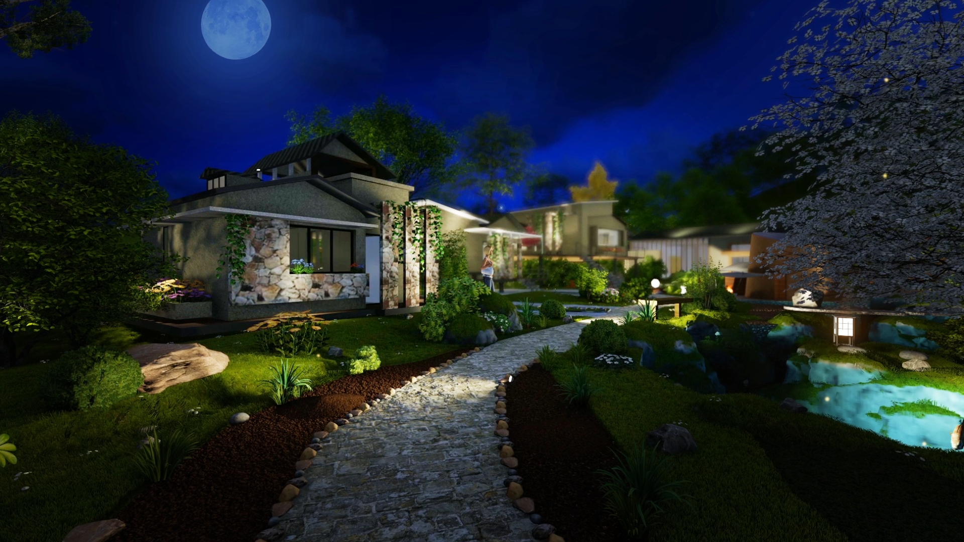 五山别院--moon民宿设计