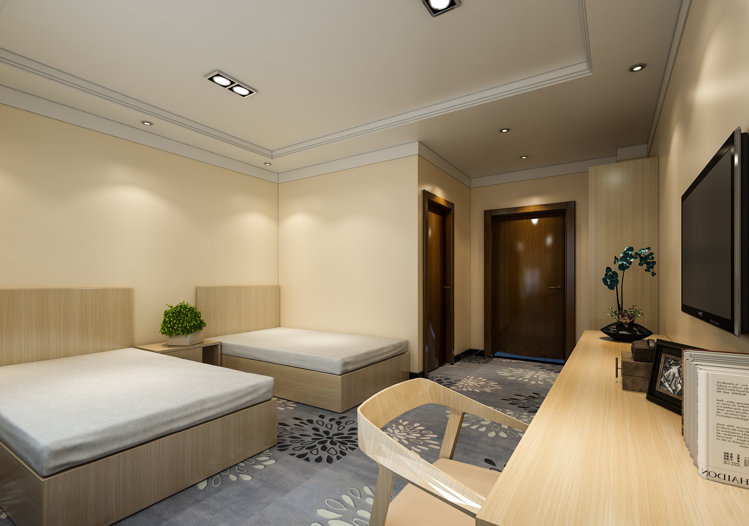 一九九二效果图-部队 - 效果图交流区-建e室内设计网