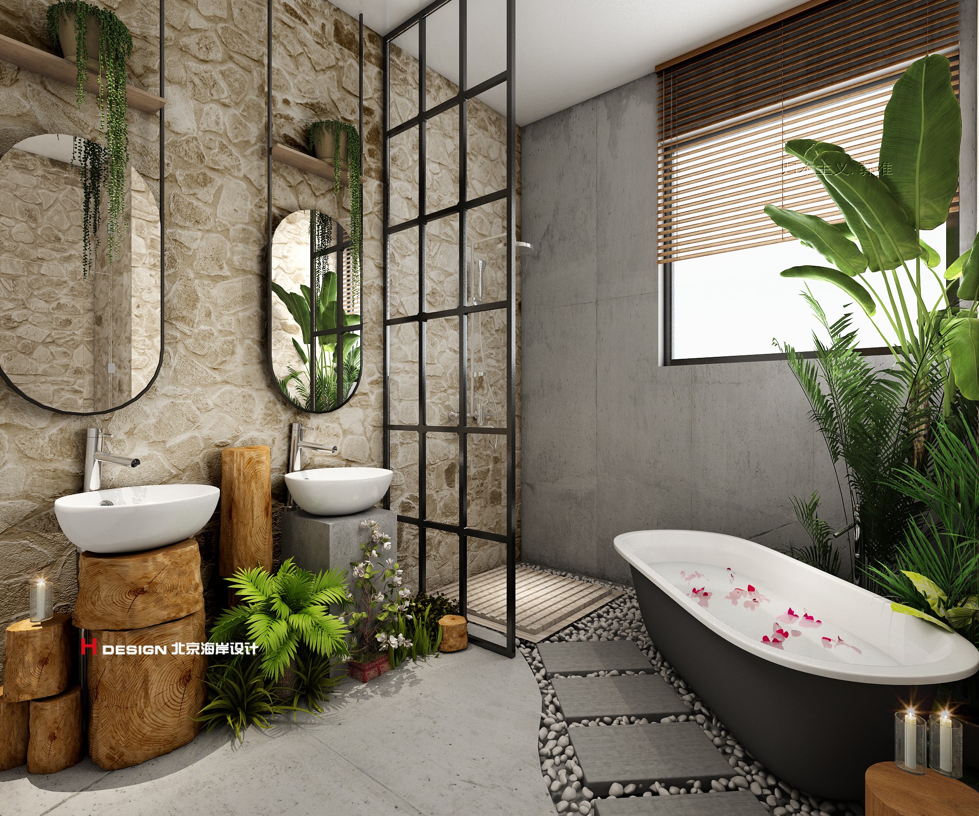 北戴河民宿-moon民宿设计