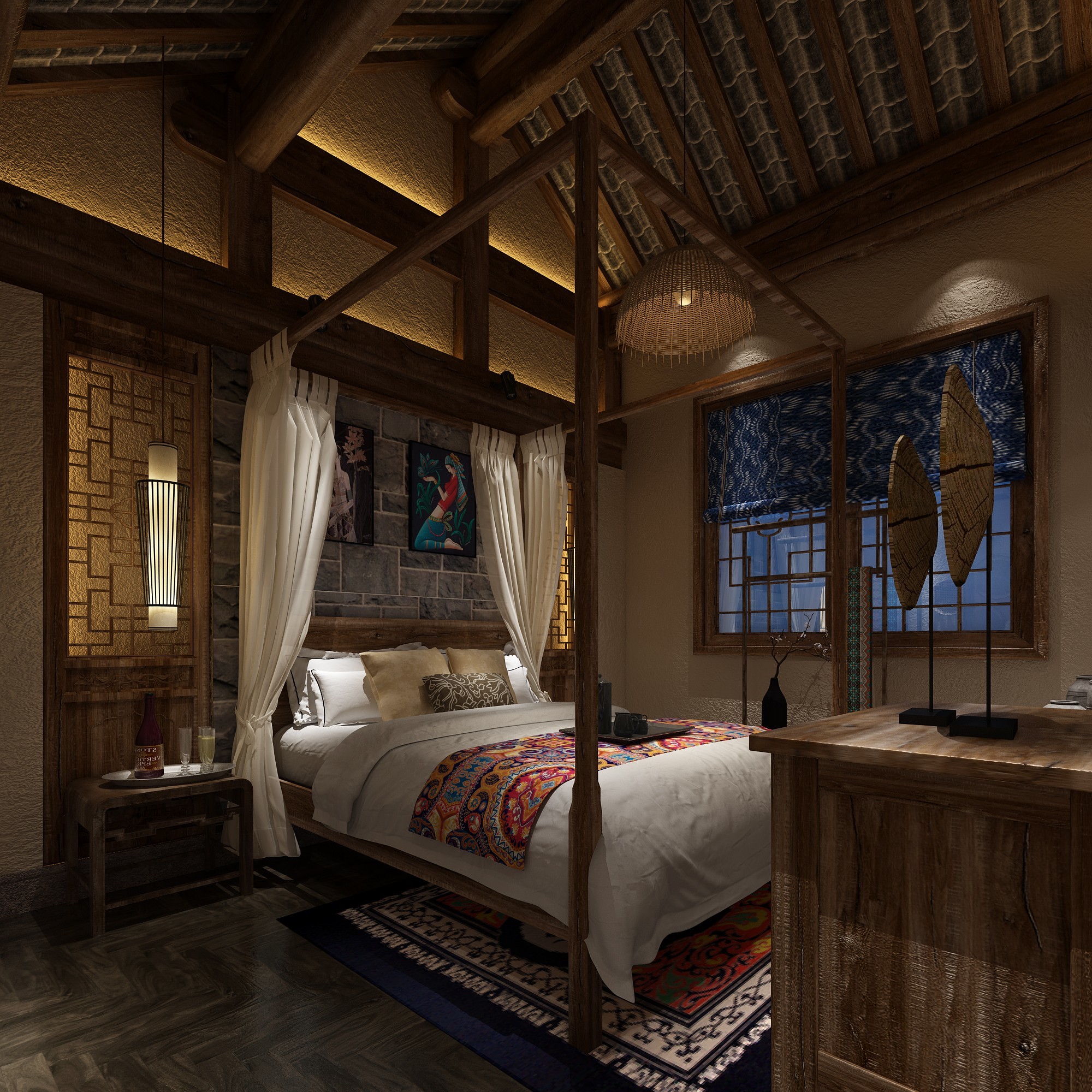民宿效果图[ID: 116803055]_建e效果图