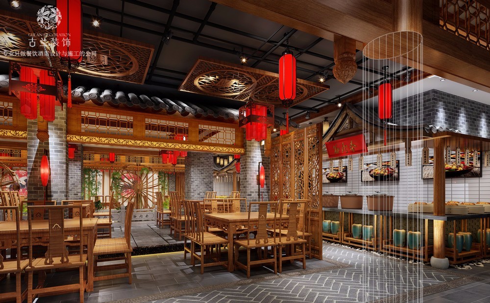 中餐厅设计一定要懂的知识-南充餐厅设计装修公司 - 效果图交流区-建e