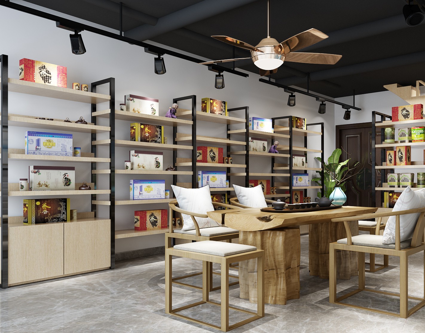 新中式茶叶店1