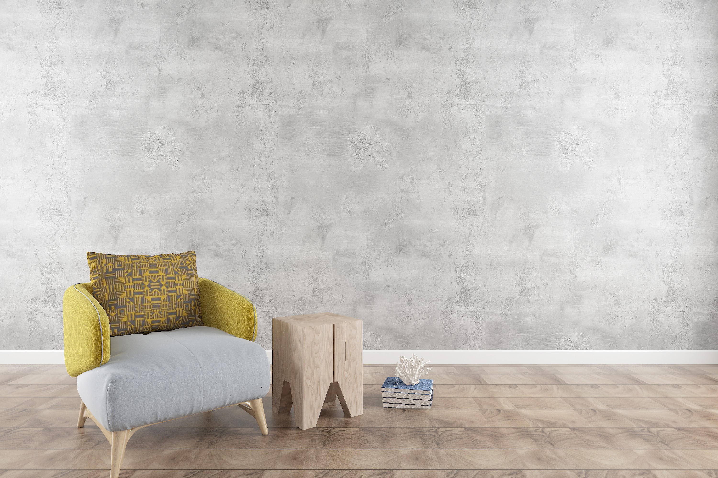 现代水泥 - 效果图交流区-建e室内设计网