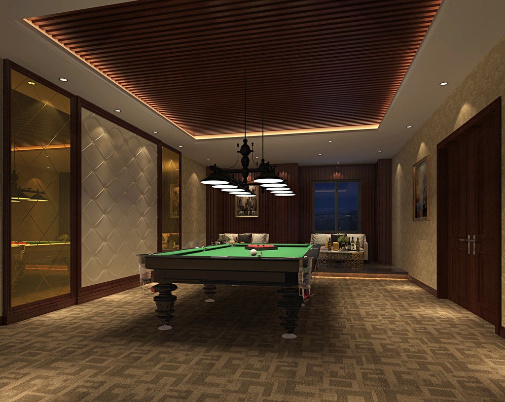大连西部台球俱乐部环境设计|空间|室内设计|XuXu0208 - 原创作品 - 站酷 (ZCOOL)