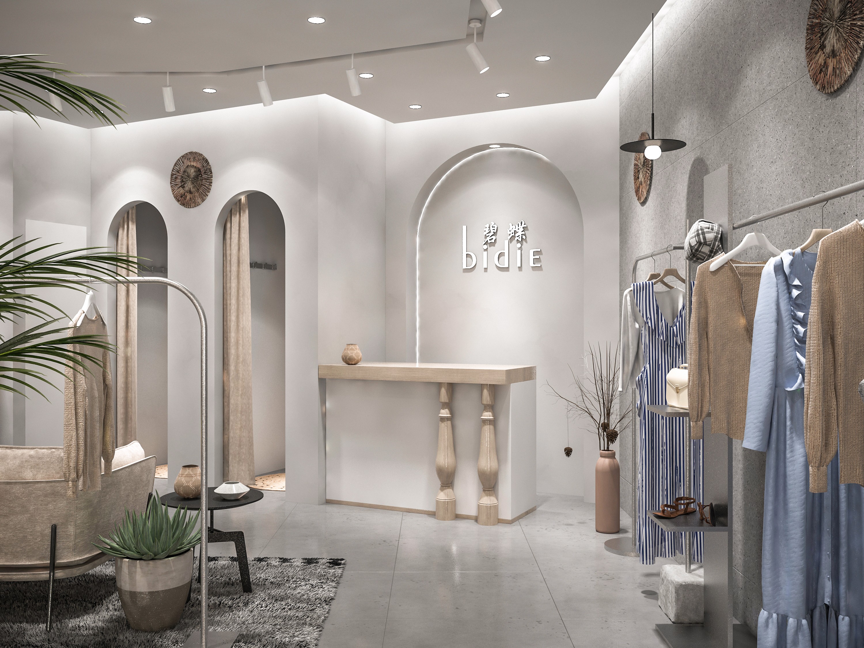 YINO-新作 女装店面设计|空间|室内设计|壹诺装饰设计 - 原创作品 - 站酷 (ZCOOL)
