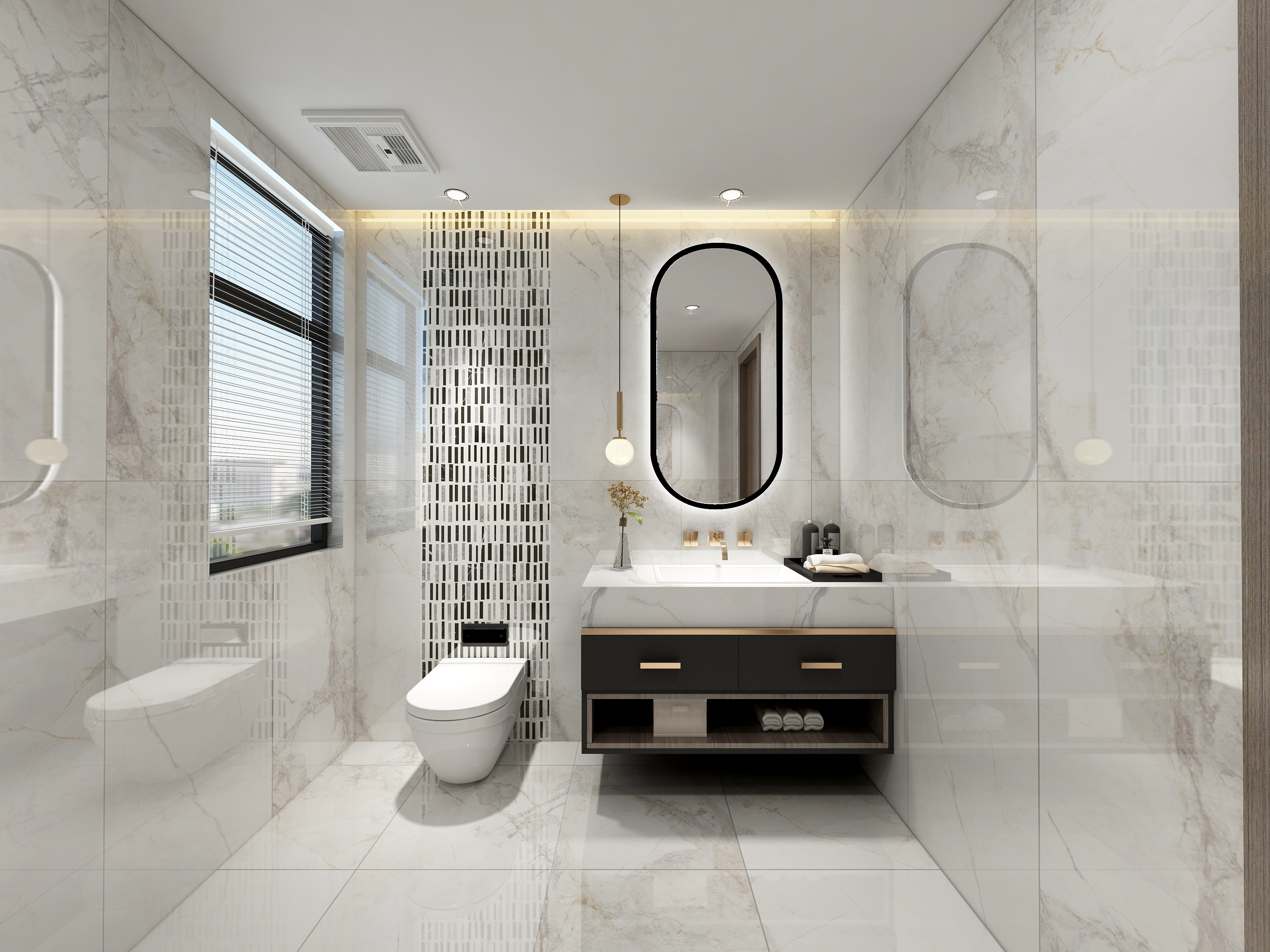 现代卫浴阳台 - 效果图交流区-建e室内设计网