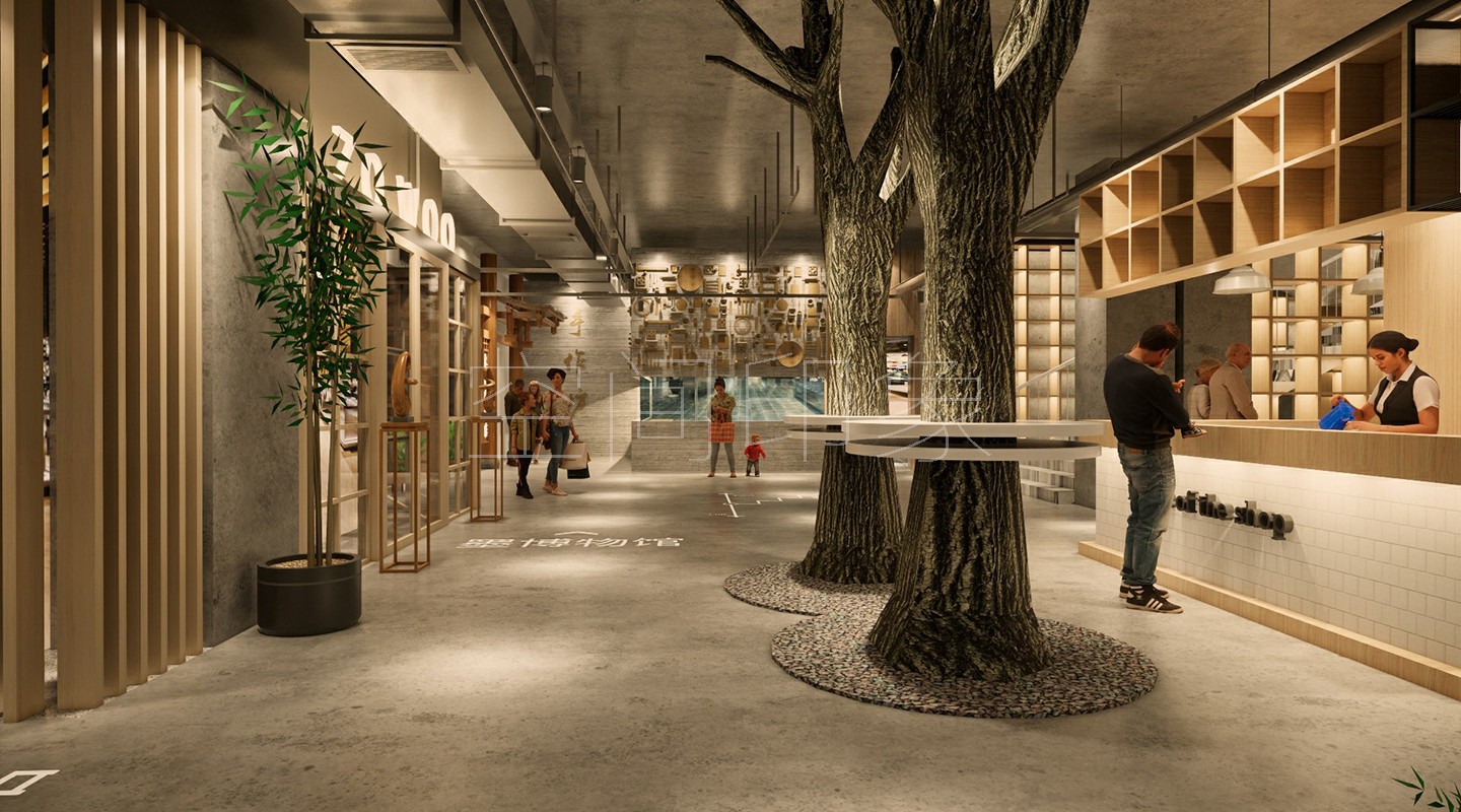 现代潇湘意文化艺术商业中心设计 - 效果图交流区-建e室内设计网