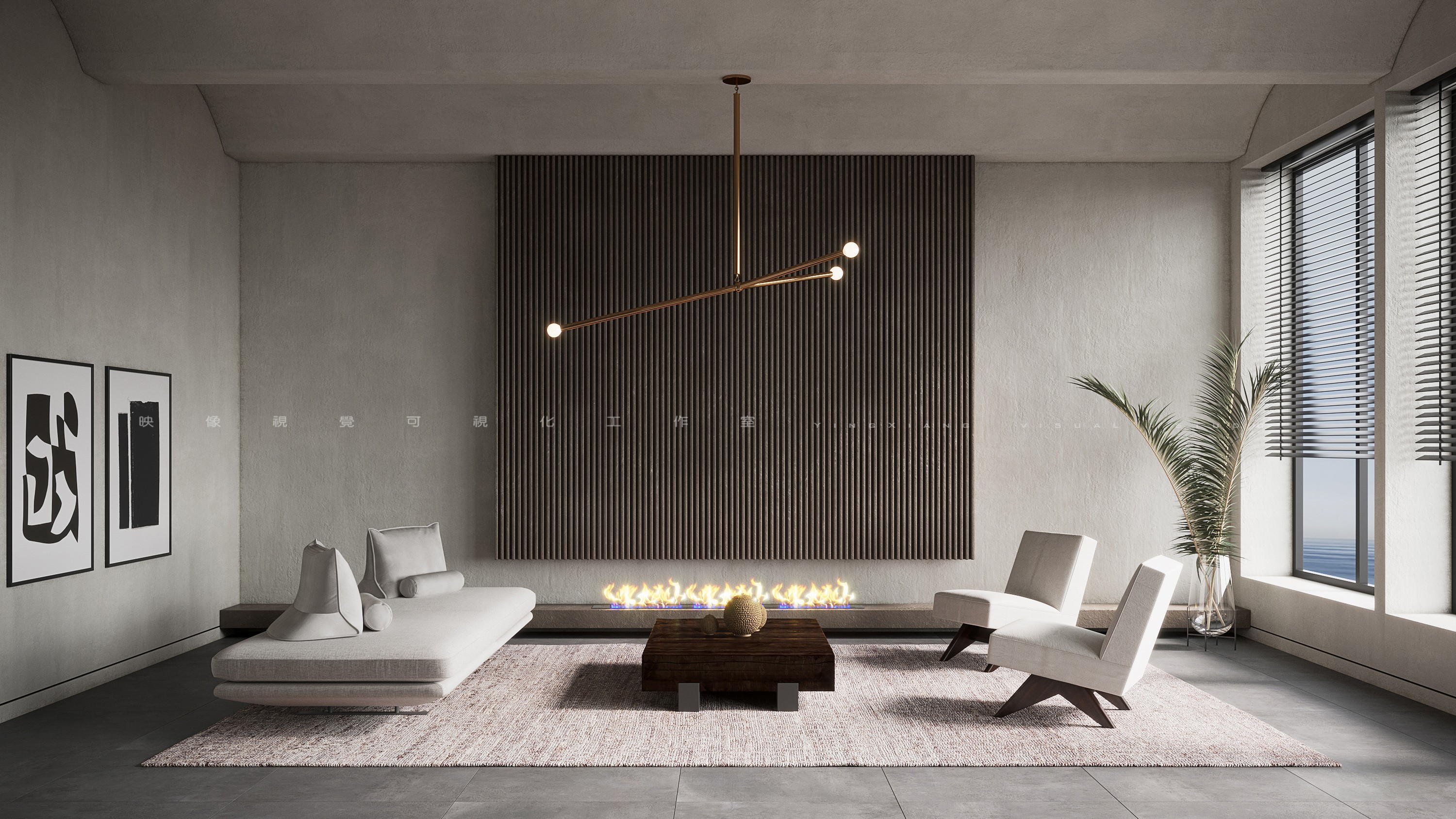 映像视觉 | 现代侘寂风 | 商业写实组 - 效果图交流区-建e室内设计网