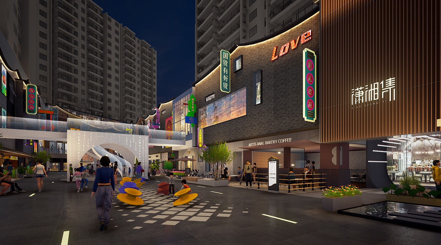 中州上街商业街规划设计赏析|空间|其他空间|空间印象商业设计 - 原创作品 - 站酷 (ZCOOL)