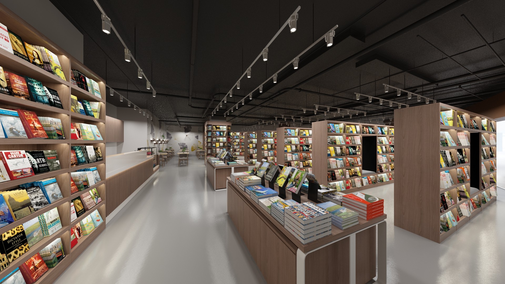 书店效果图