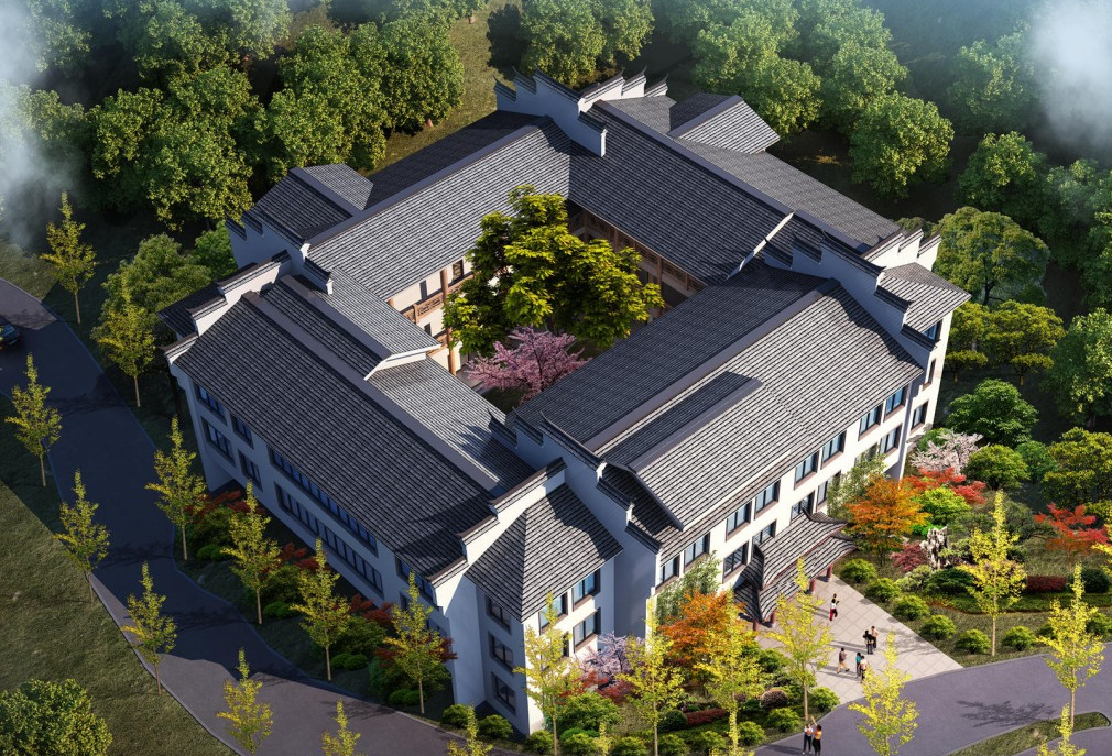 徽派建筑表现 - 效果图交流区-建E室内设计网