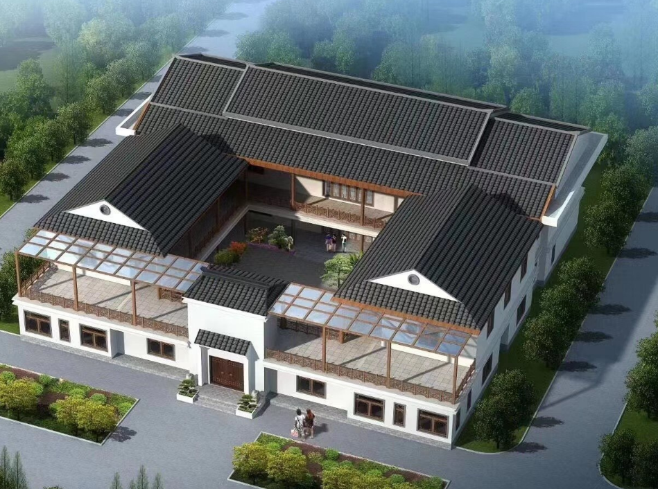 徽派建筑表现 - 效果图交流区-建E室内设计网