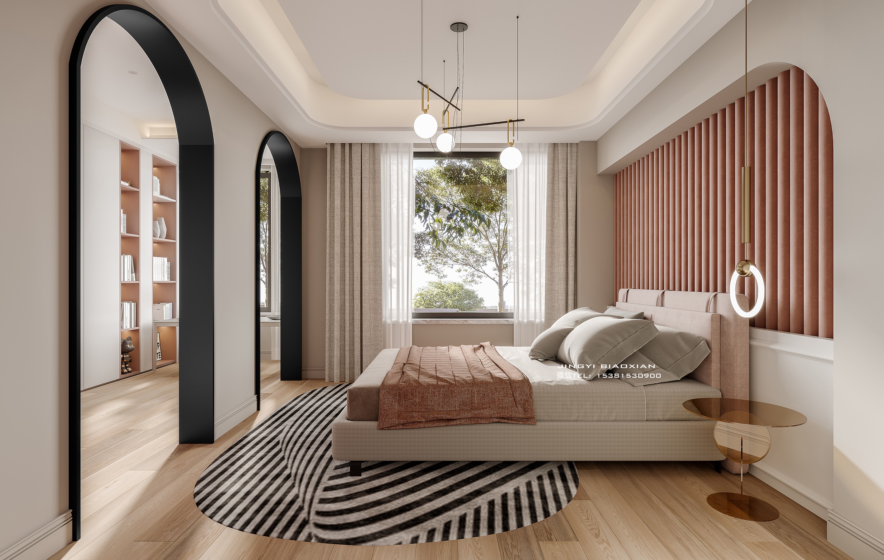 现代室内家装作品表现 - 效果图交流区-建e室内设计网