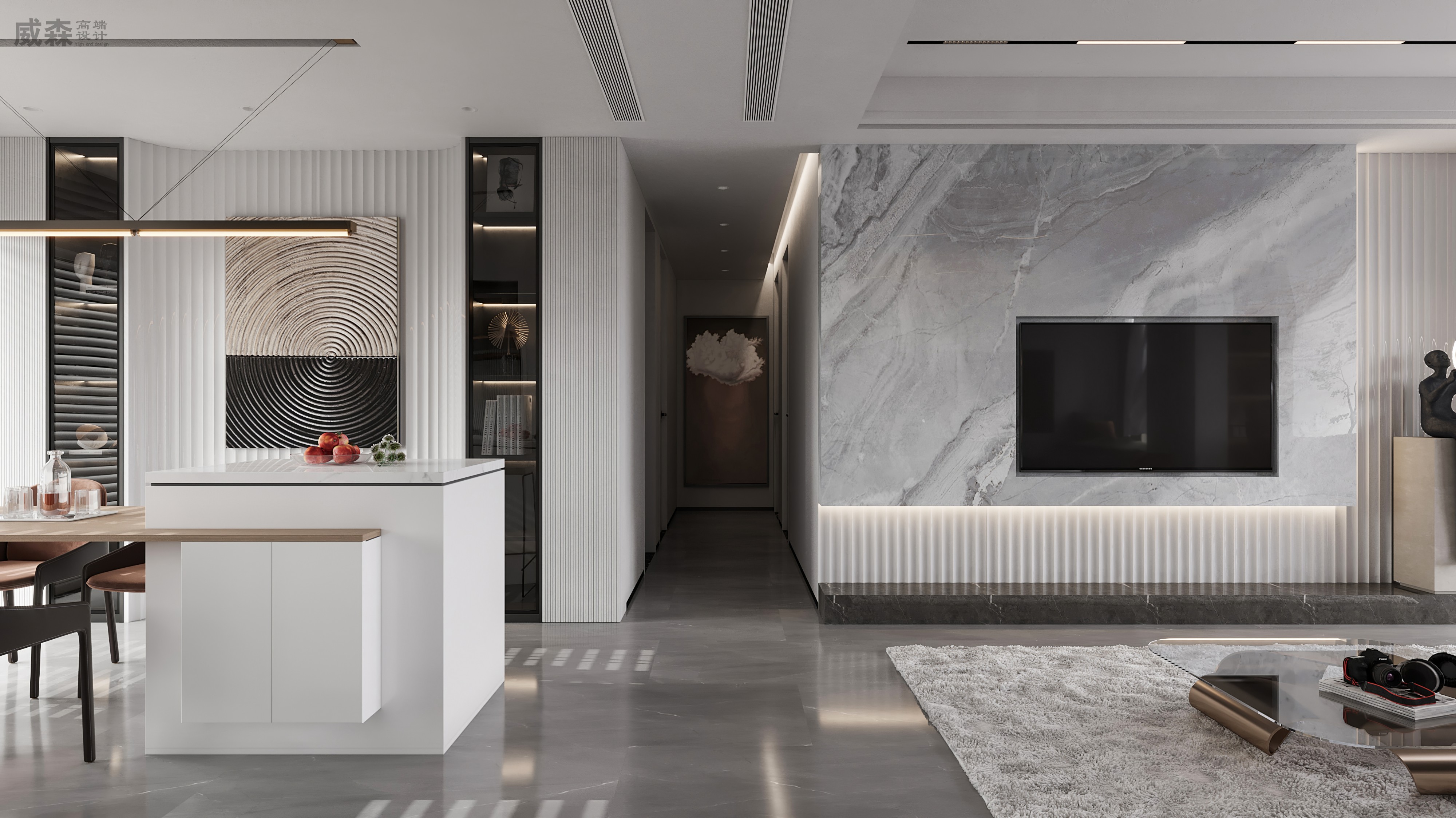 现代极简客餐厅