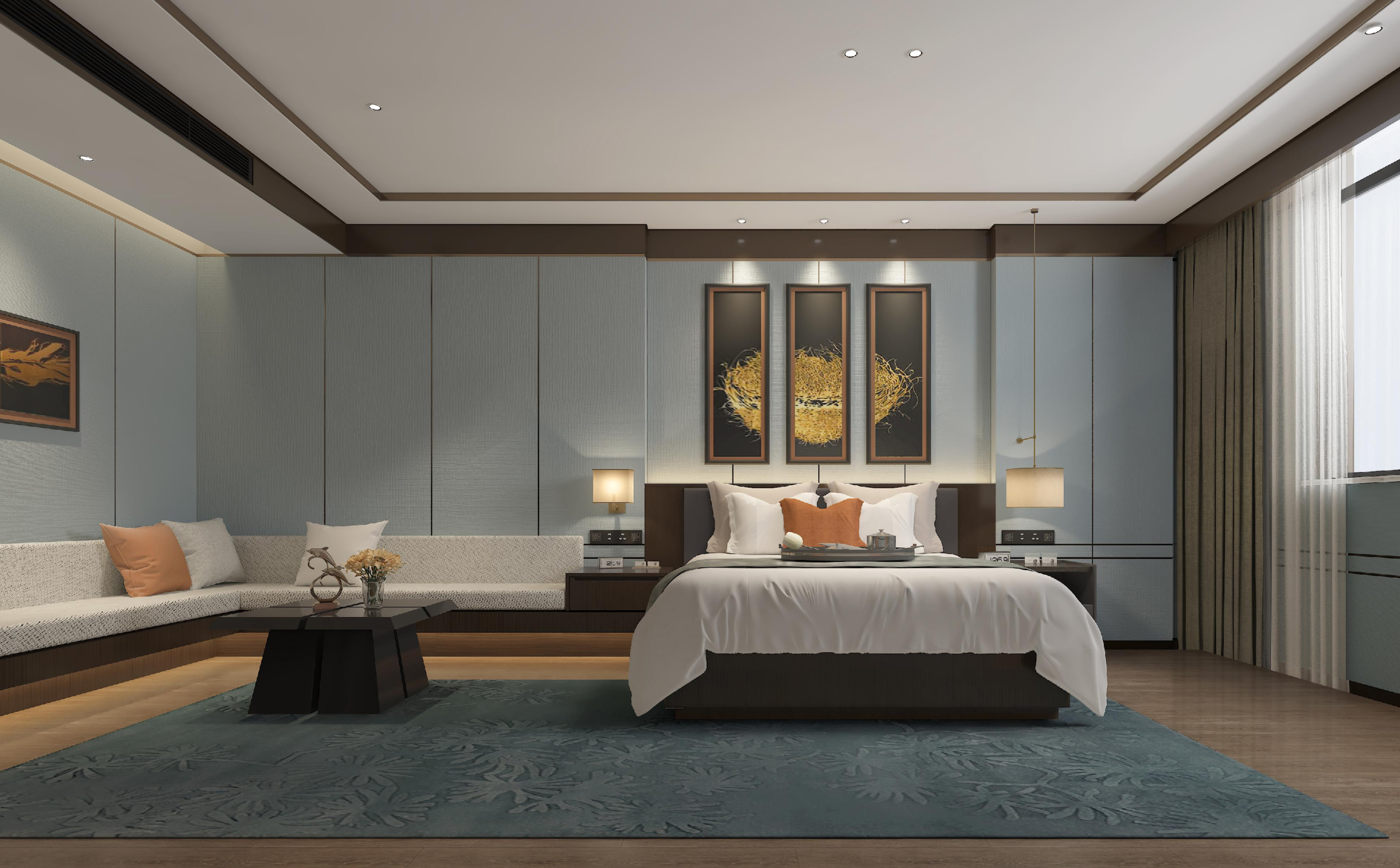酒店设计效果图[ID: 108479604]_建e效果图
