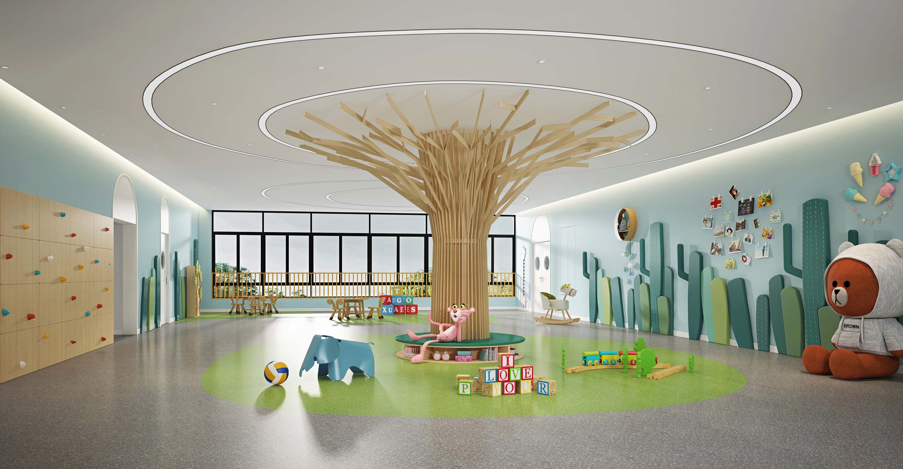 景城幼儿园室内设计#2019青春答卷#|空间|室内设计|YooouH - 原创作品 - 站酷 (ZCOOL)