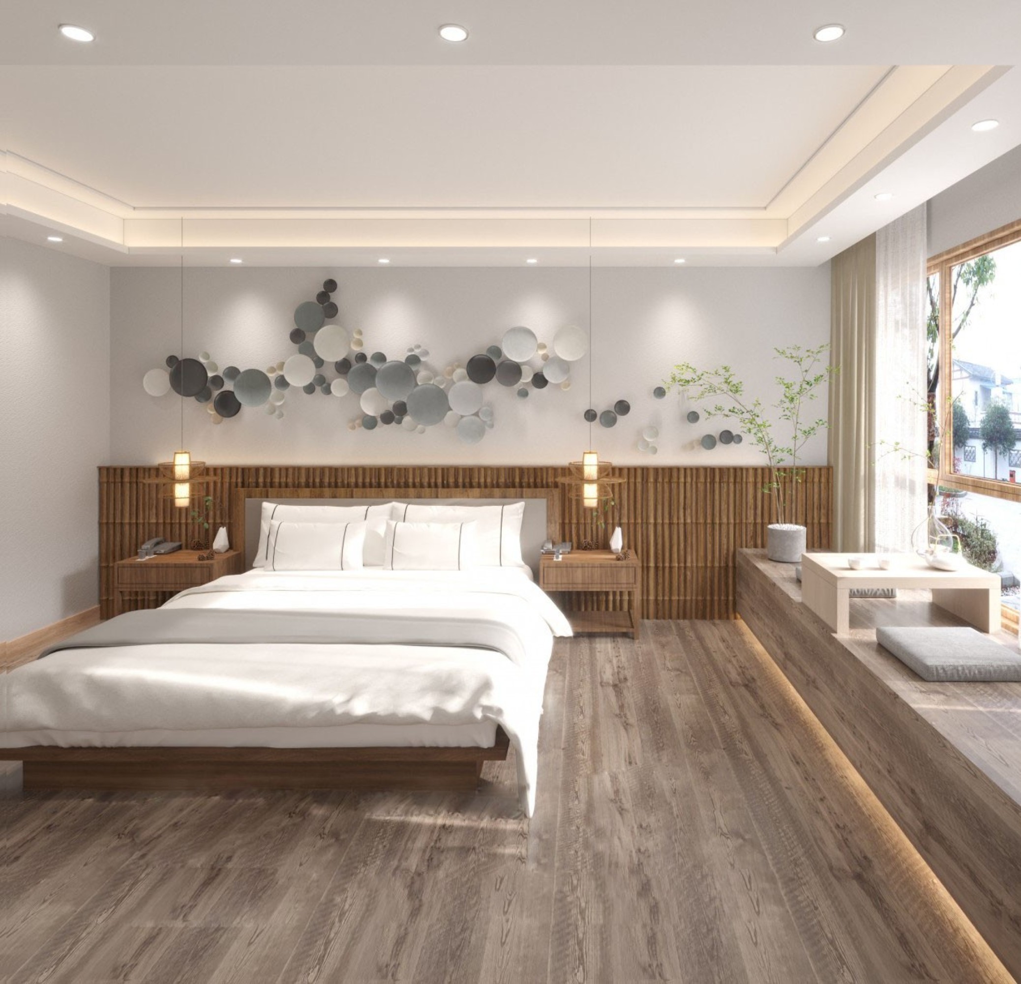 新中式民宿[ID: 108741675]_建e效果图