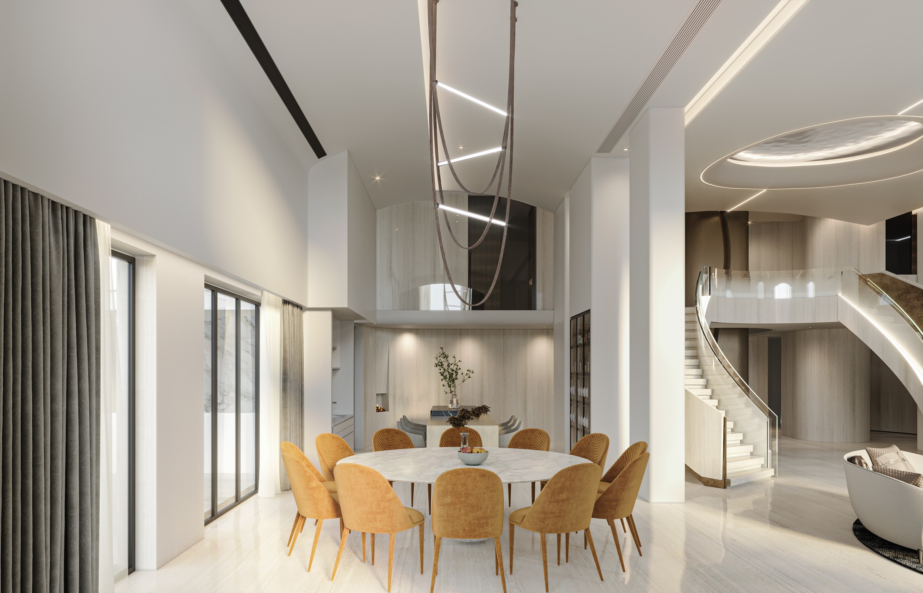 现代别墅案例[ID: 101008507]_建e效果图