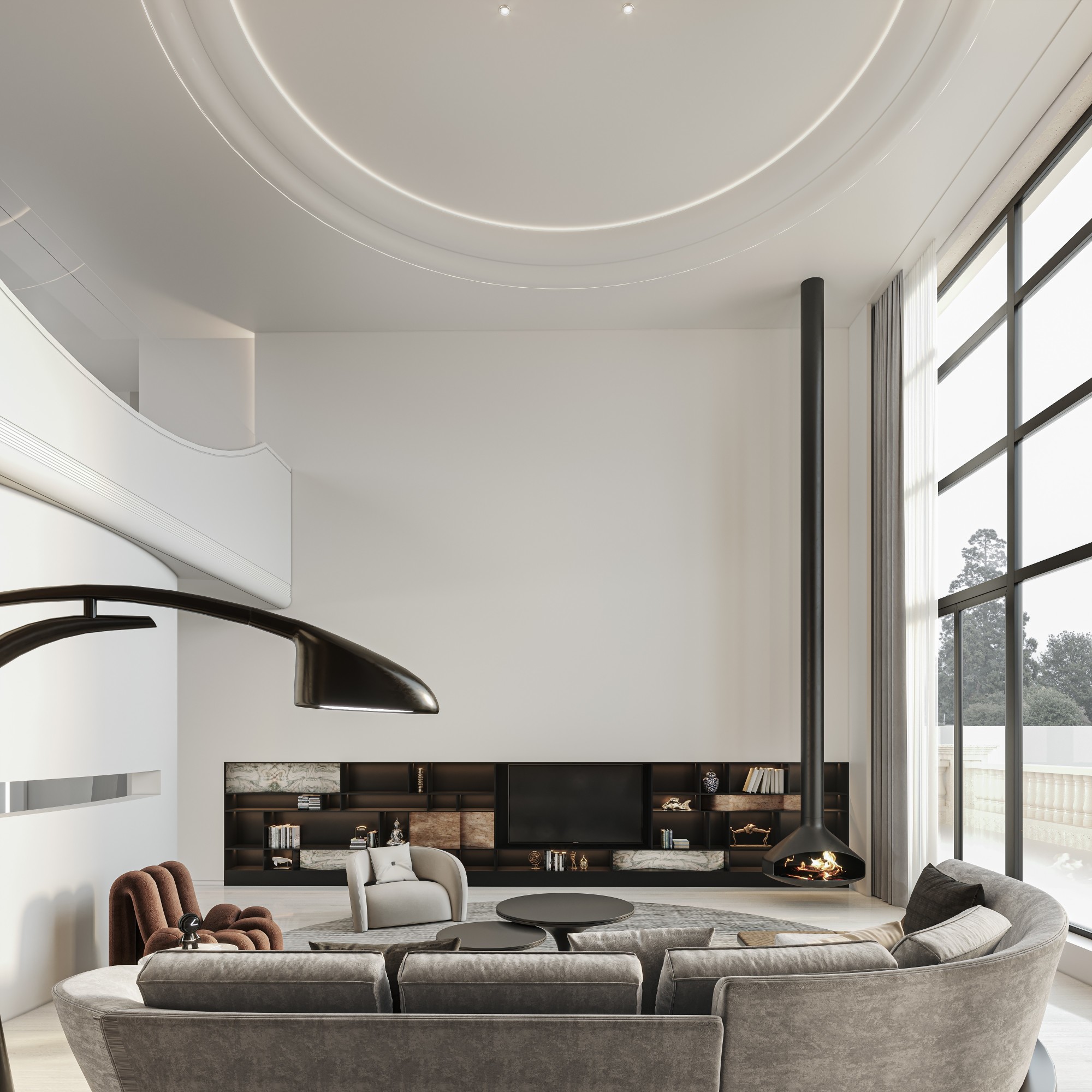 现代别墅案例[ID: 101008507]_建e效果图