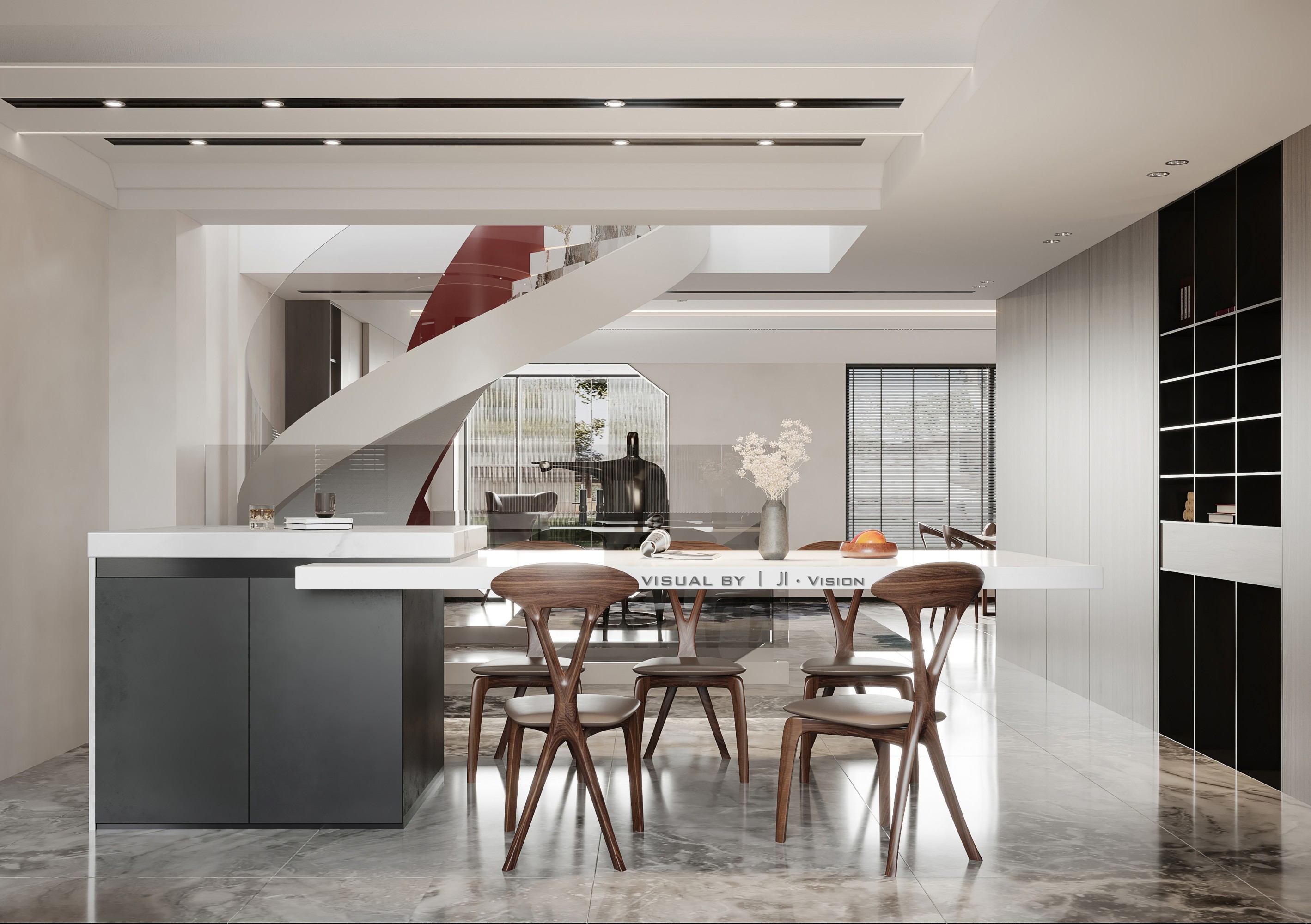 新中客餐厅[ID: 100942880]_建e效果图