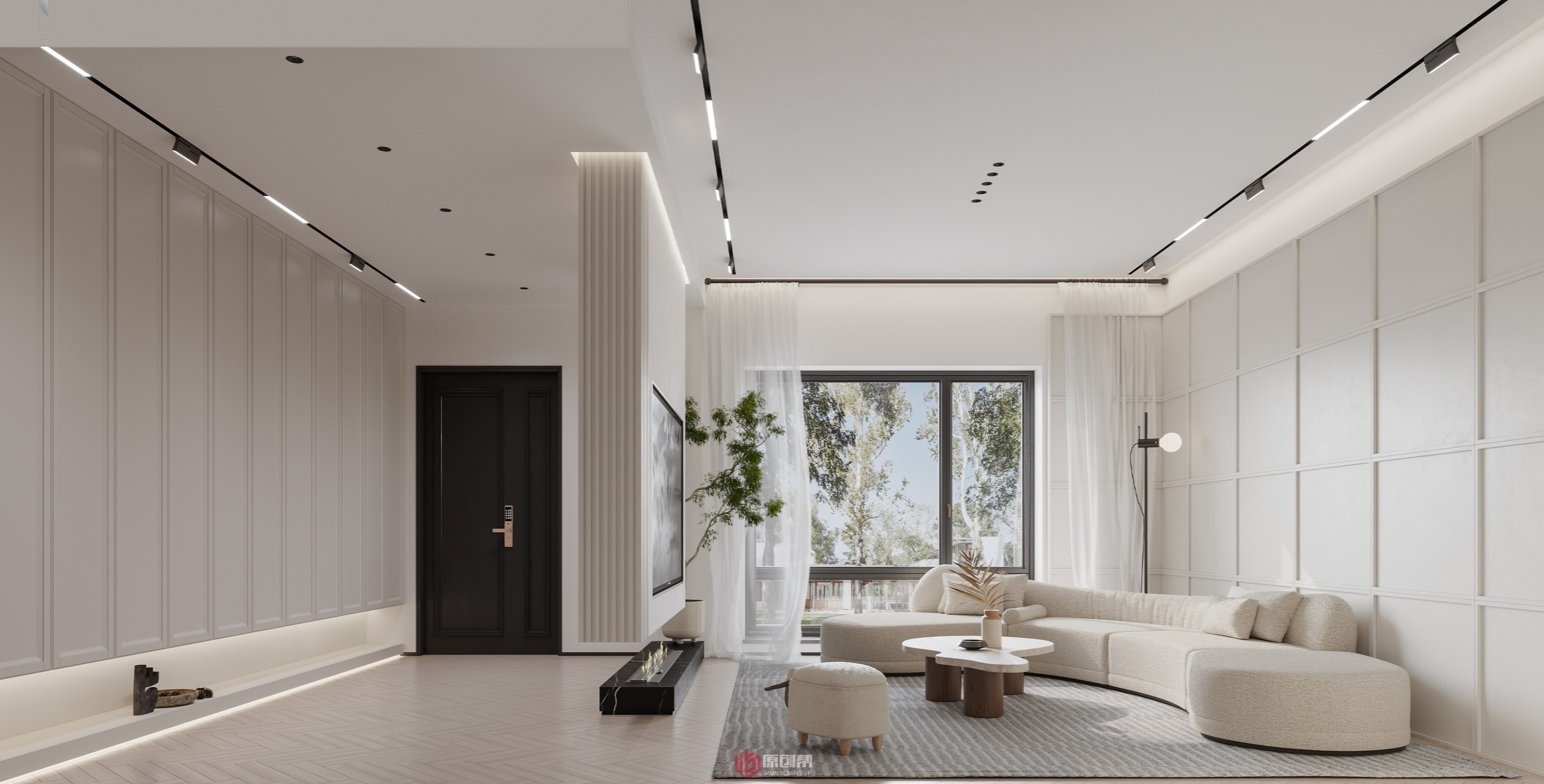 Plain white | 素白 · 原创帮[ID: 100877342]_建e效果图
