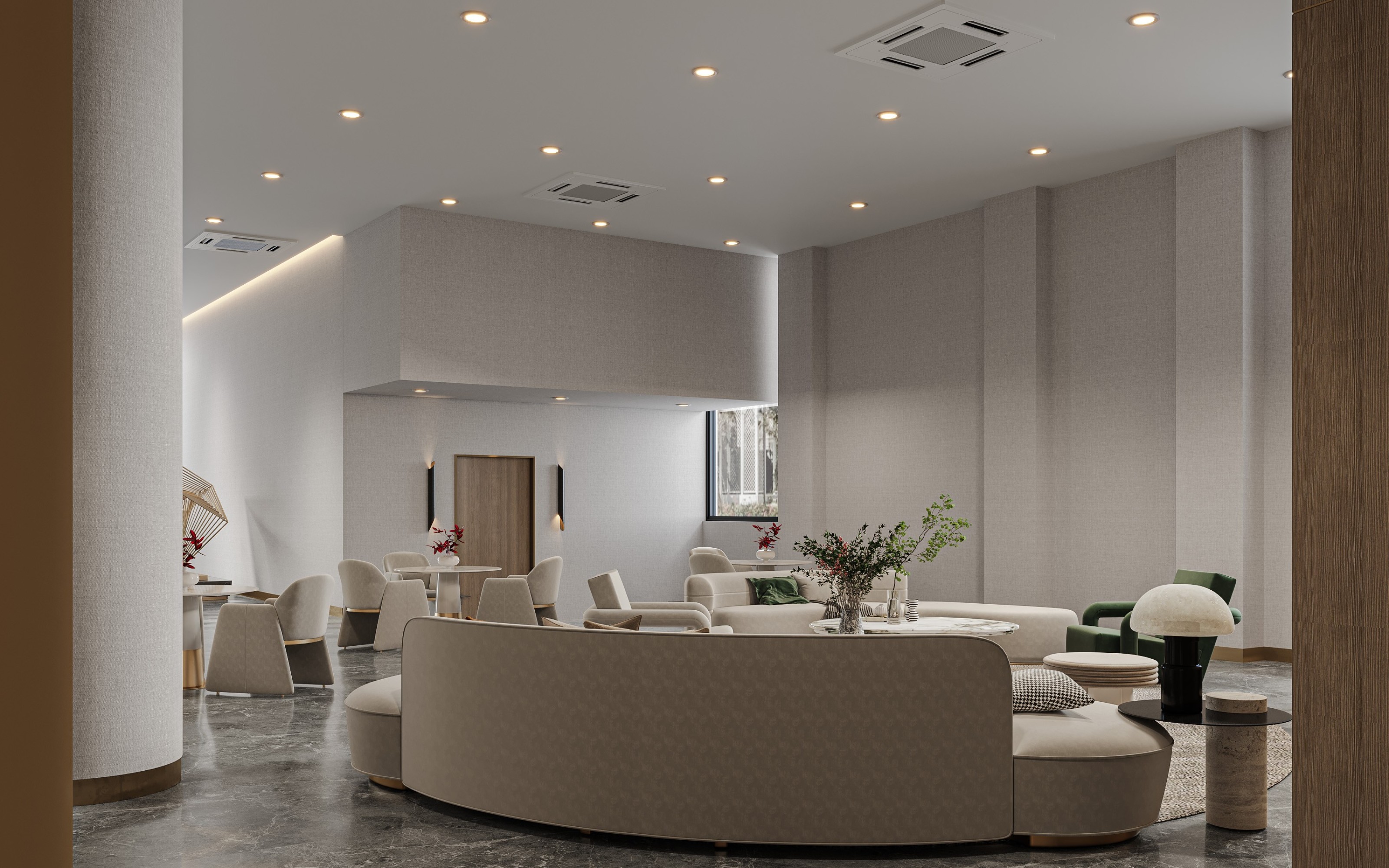 现代售楼部[ID: 101467289]_建e效果图