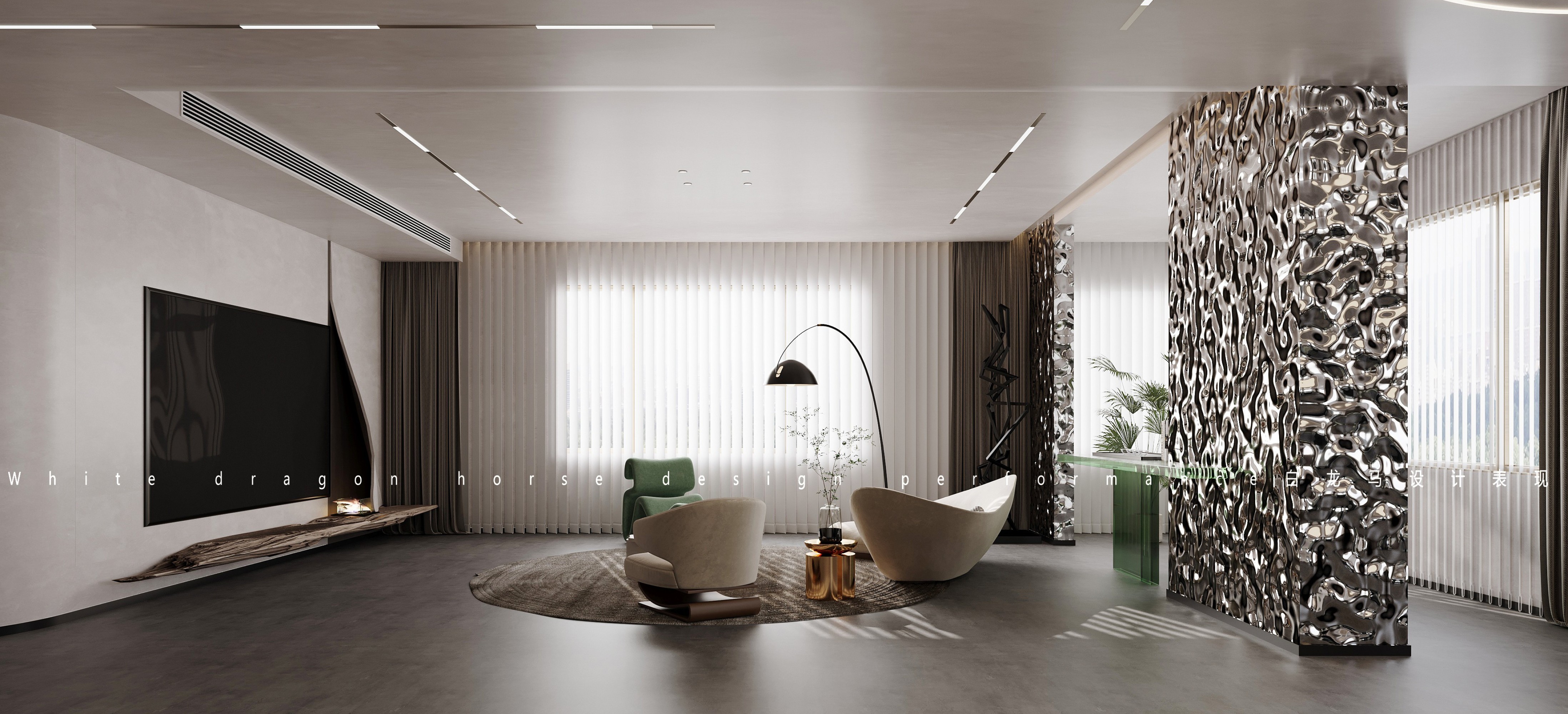 现代极简|客厅|餐厅|家装效果图[ID: 101729504]_建e效果图