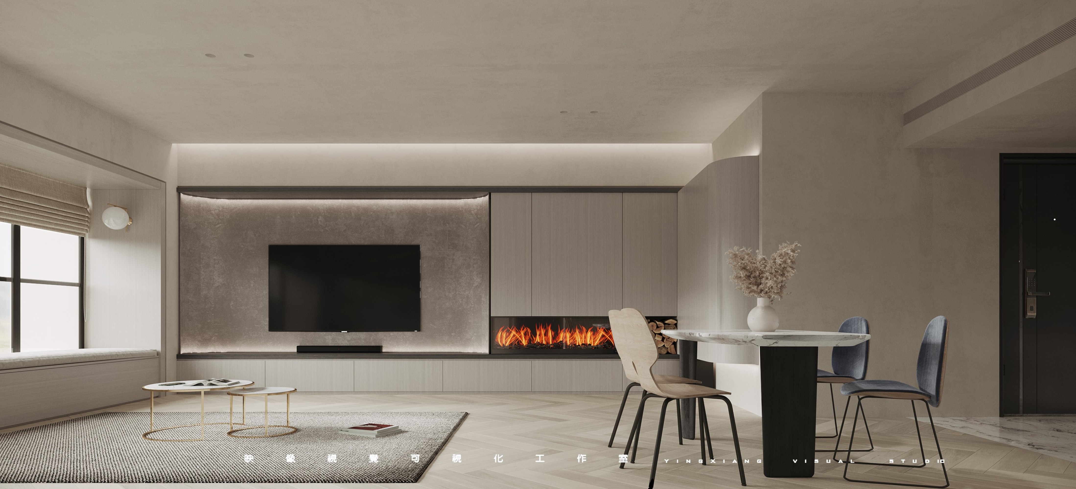 郑州 映像視覺 | 商业写实组 | 侘寂[ID: 101925934]_建e效果图