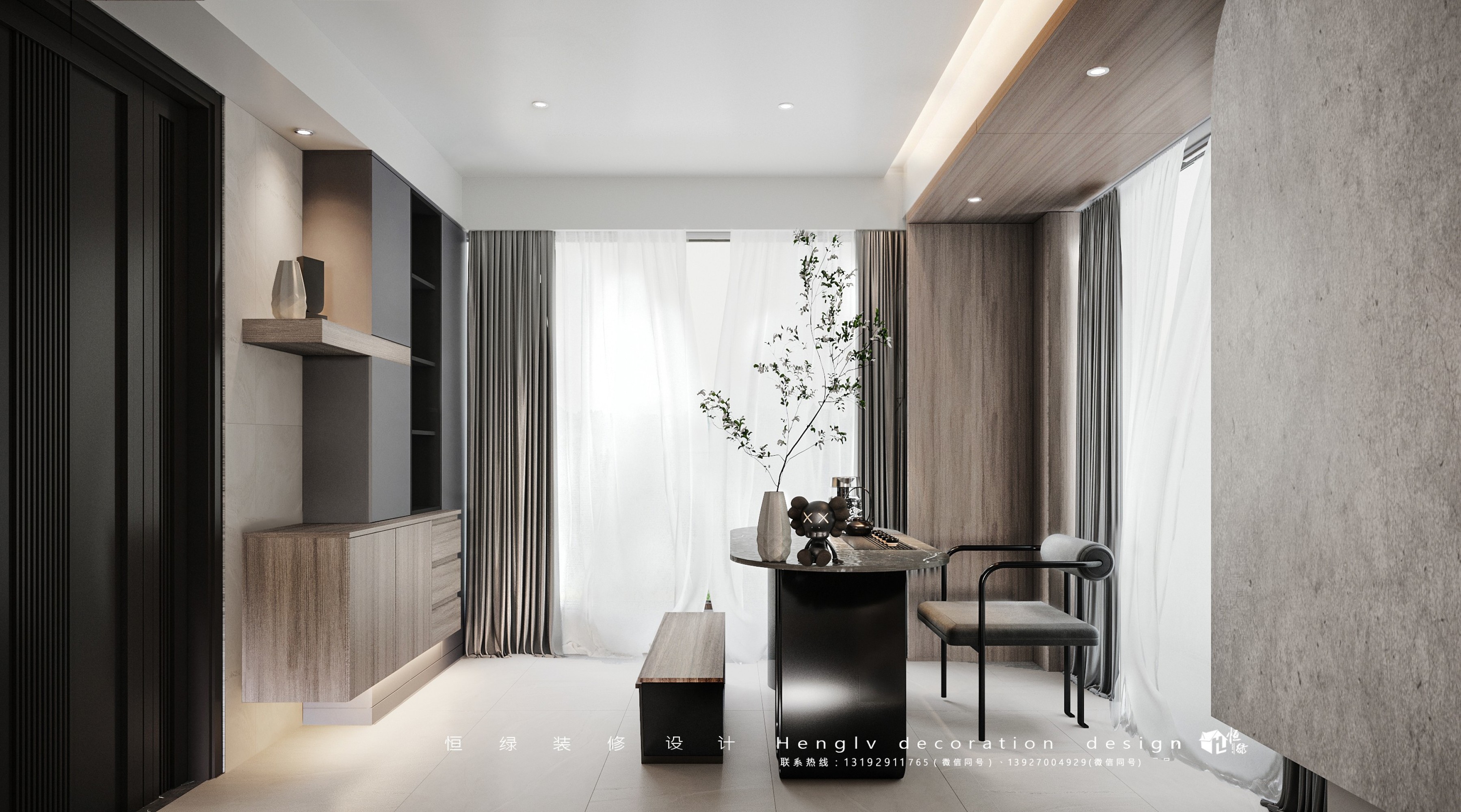 意式简约装修[ID: 101860530]_建e效果图