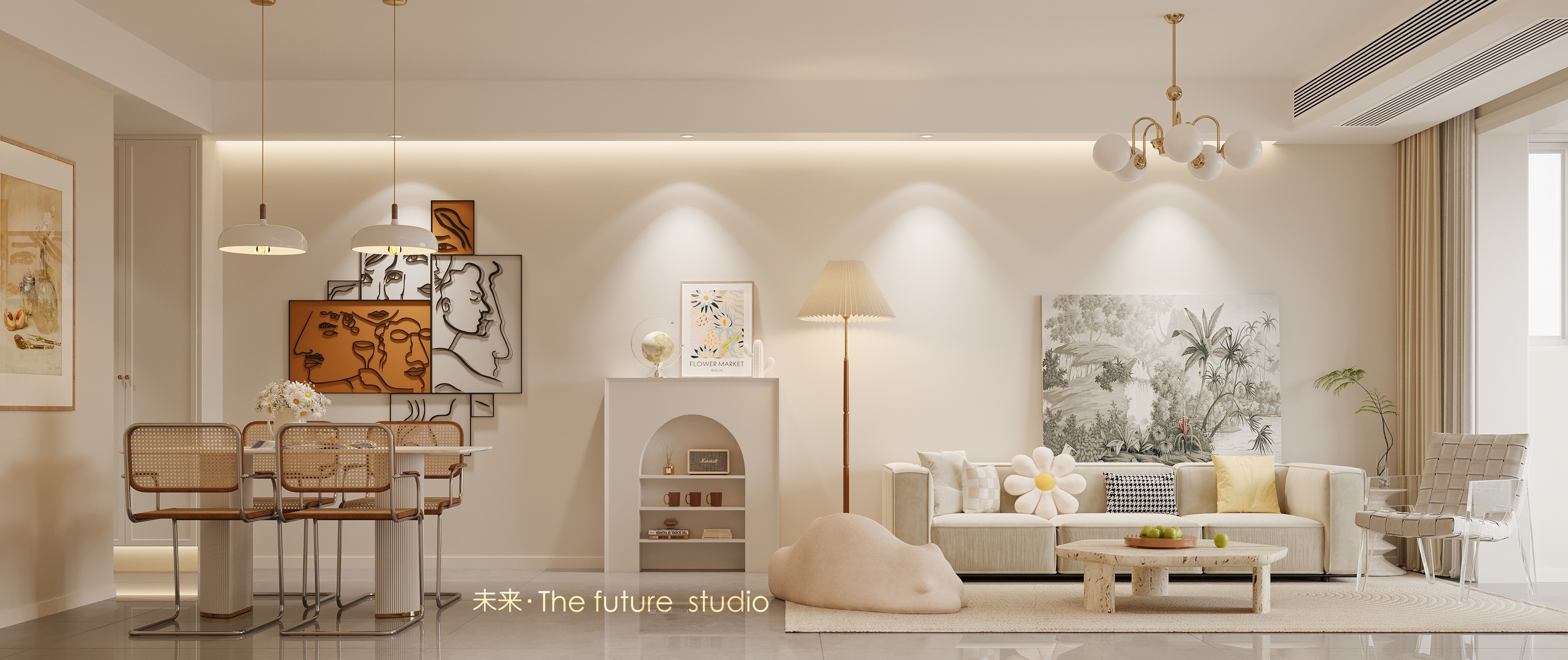 现代奶油-未来效果图[ID: 102712491]_建e效果图