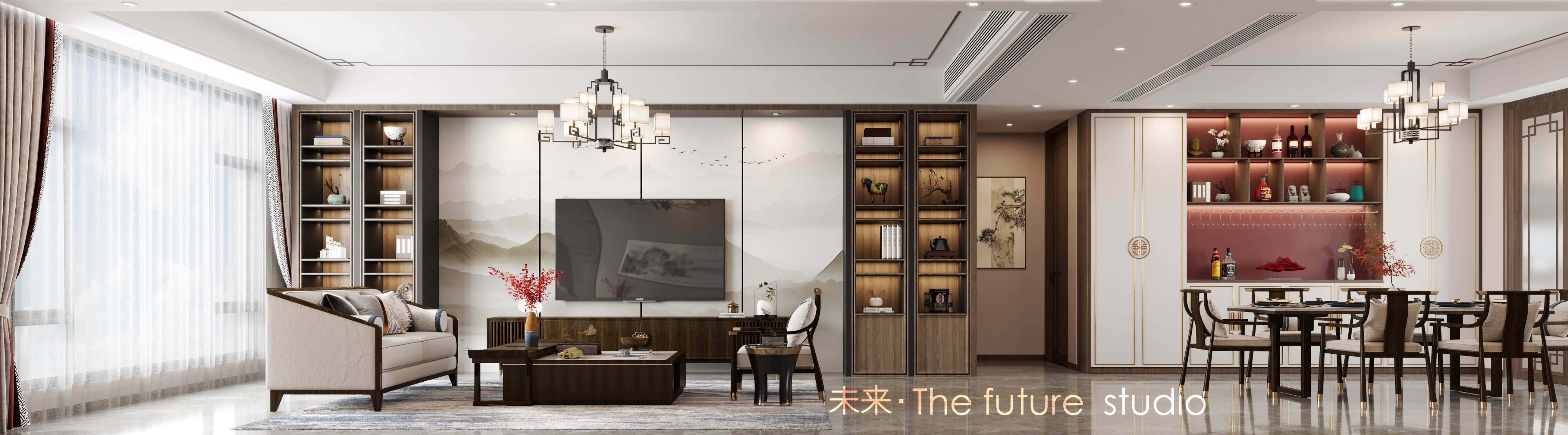 新中式-未来效果图[ID: 102253718]_建e效果图