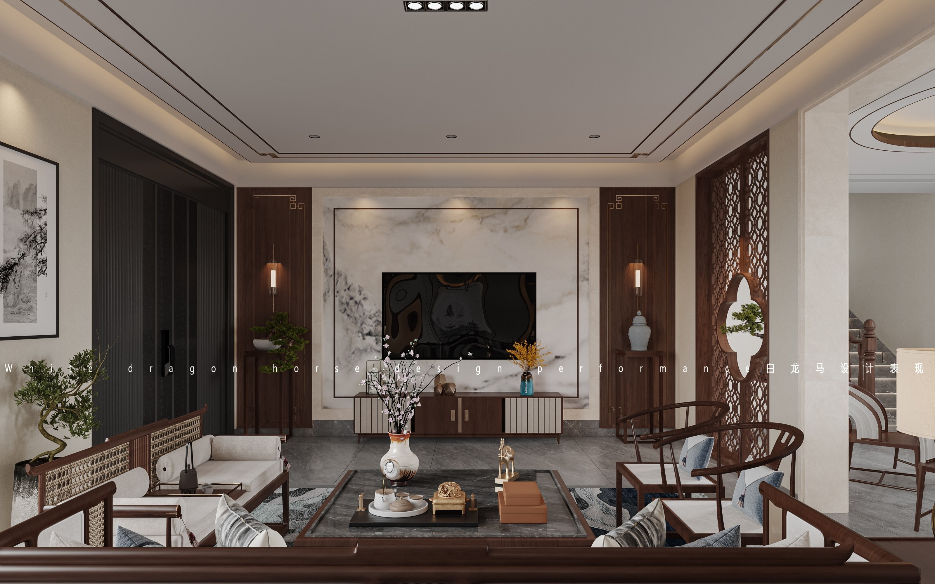 新中式~[ID: 102384870]_建e效果图