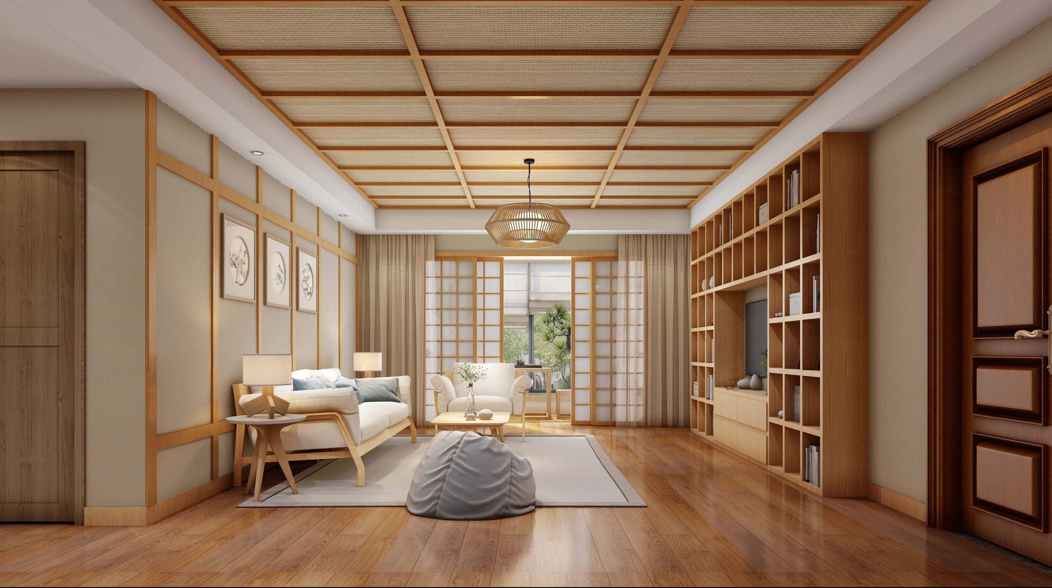 日式风格[ID: 103105748]_建e效果图
